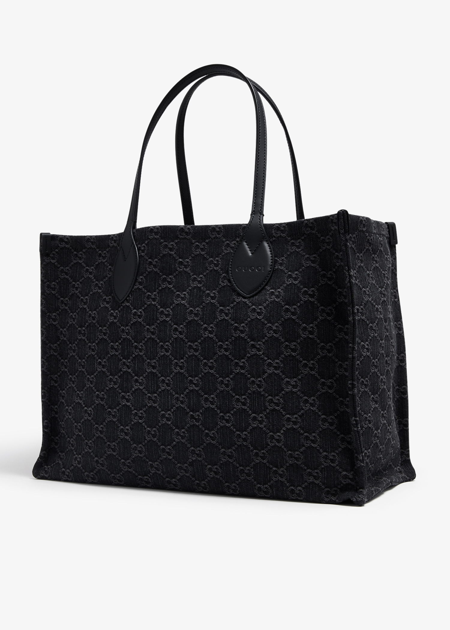 Gucci black sale tote bag