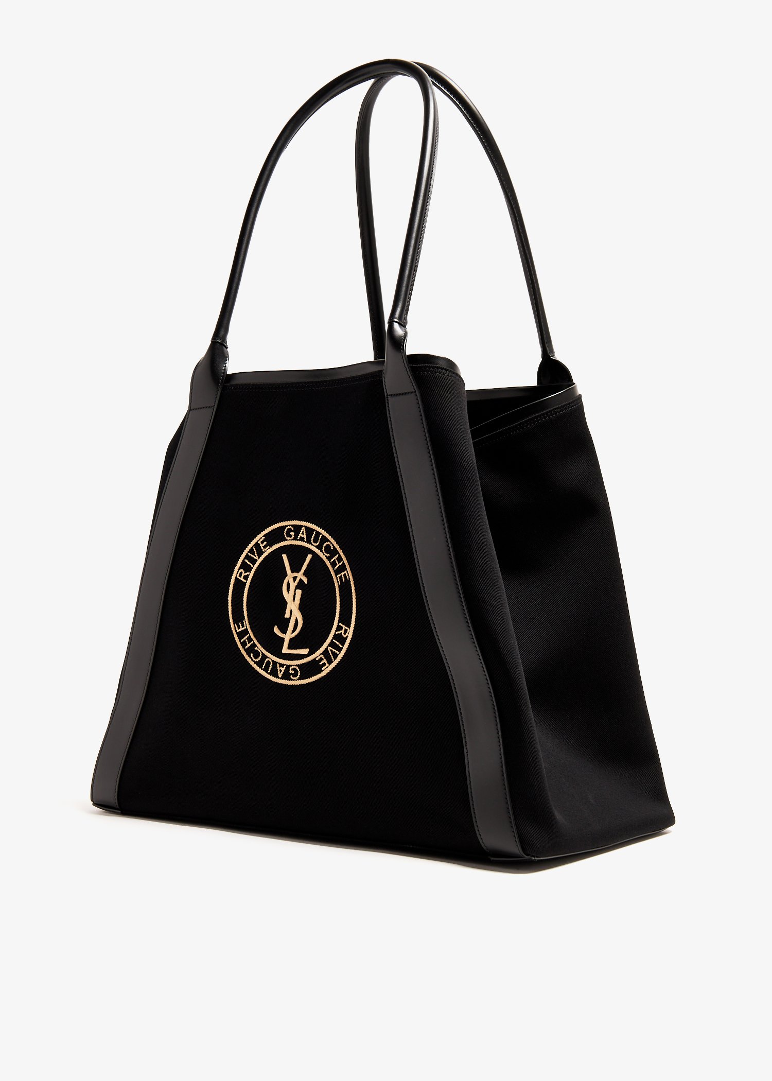 Saint Laurent Rive Gauche tote bag for Men Black in UAE Level Shoes