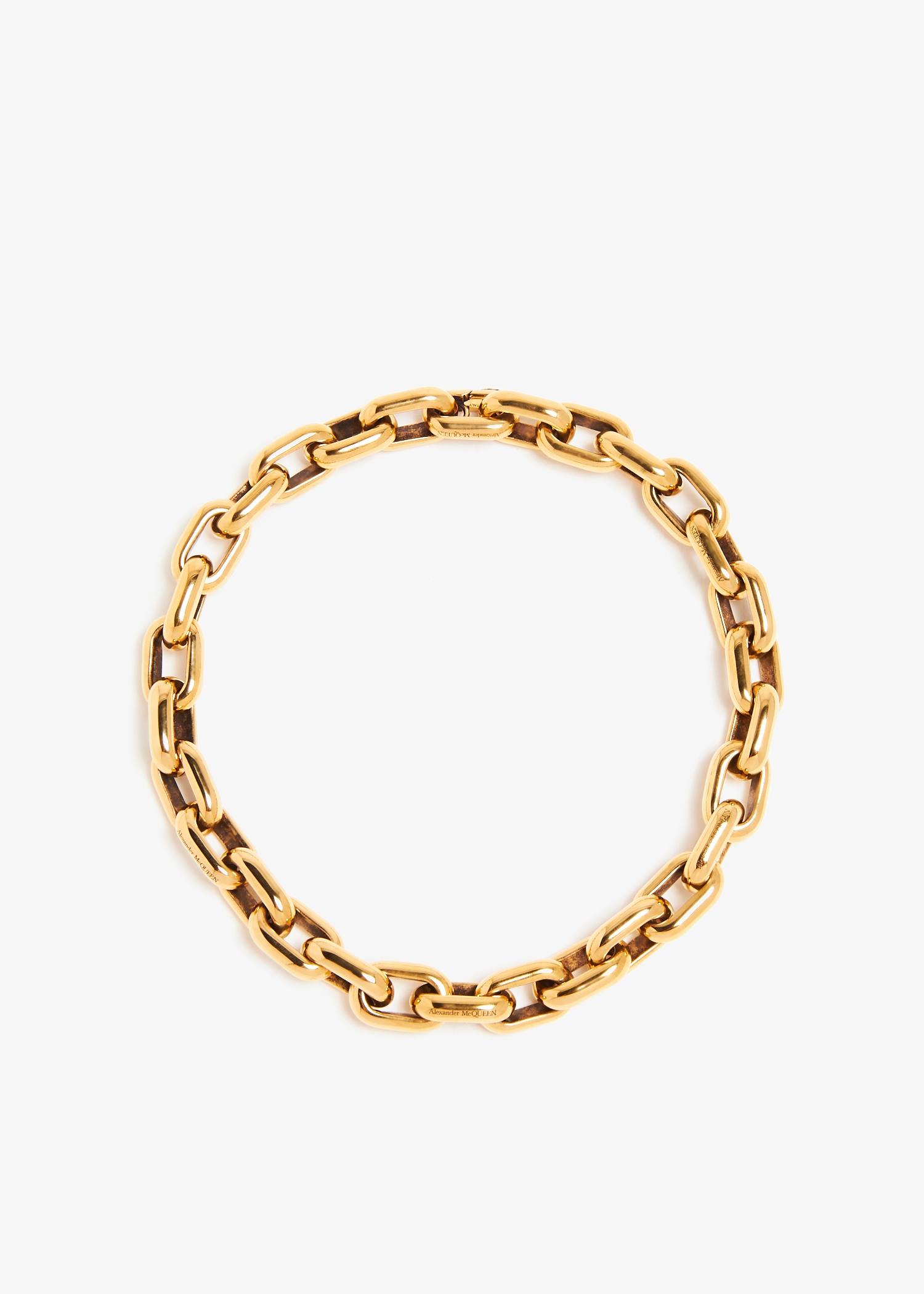 

Peak Chain necklace, Gold