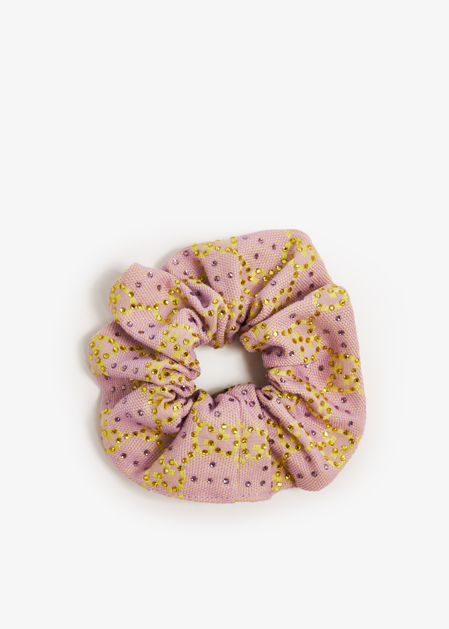 

GG canvas scrunchie, Pink