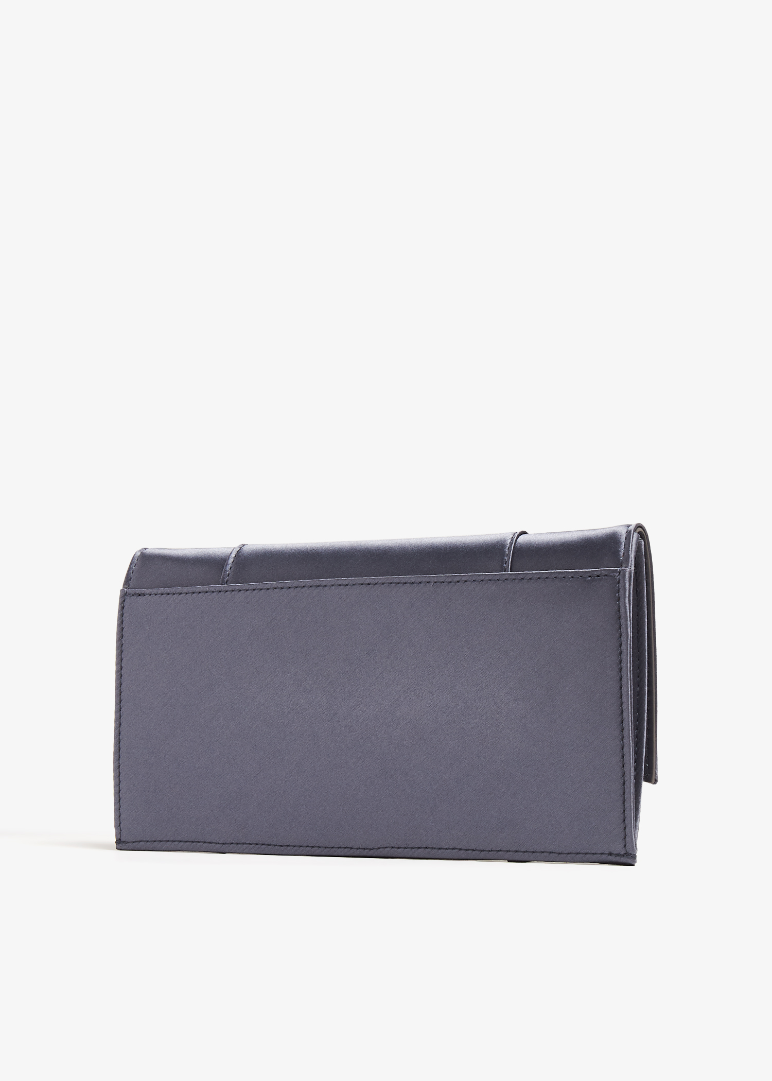 Balenciaga Hourglass flat pouch for Women - Grey in UAE | Level Shoes