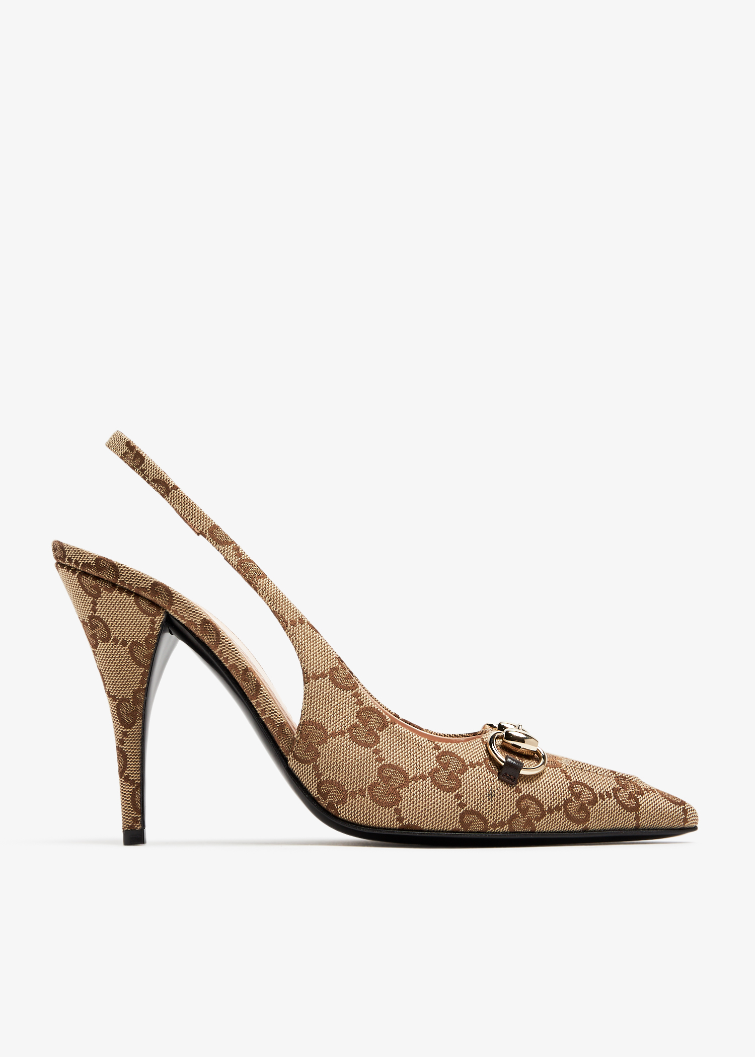 

Horsebit slingback pumps, Prints