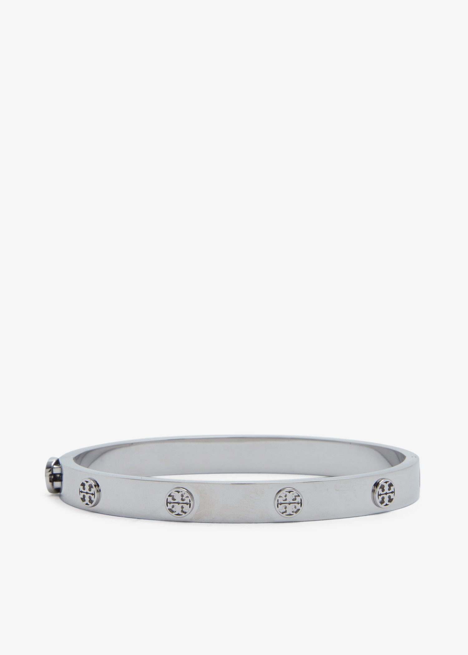 Tory burch logo on sale stud hinge bracelet