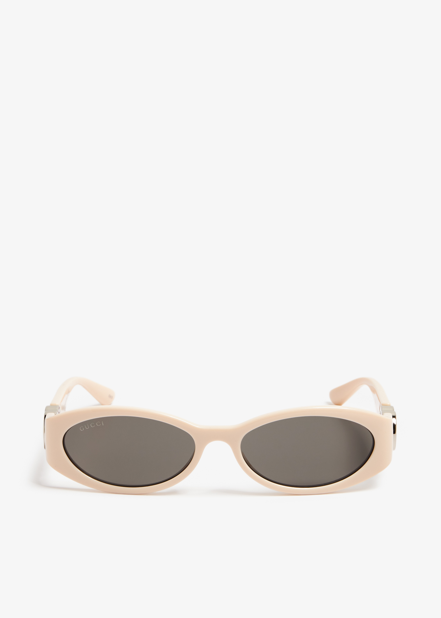 Gucci sunglasses white frame best sale