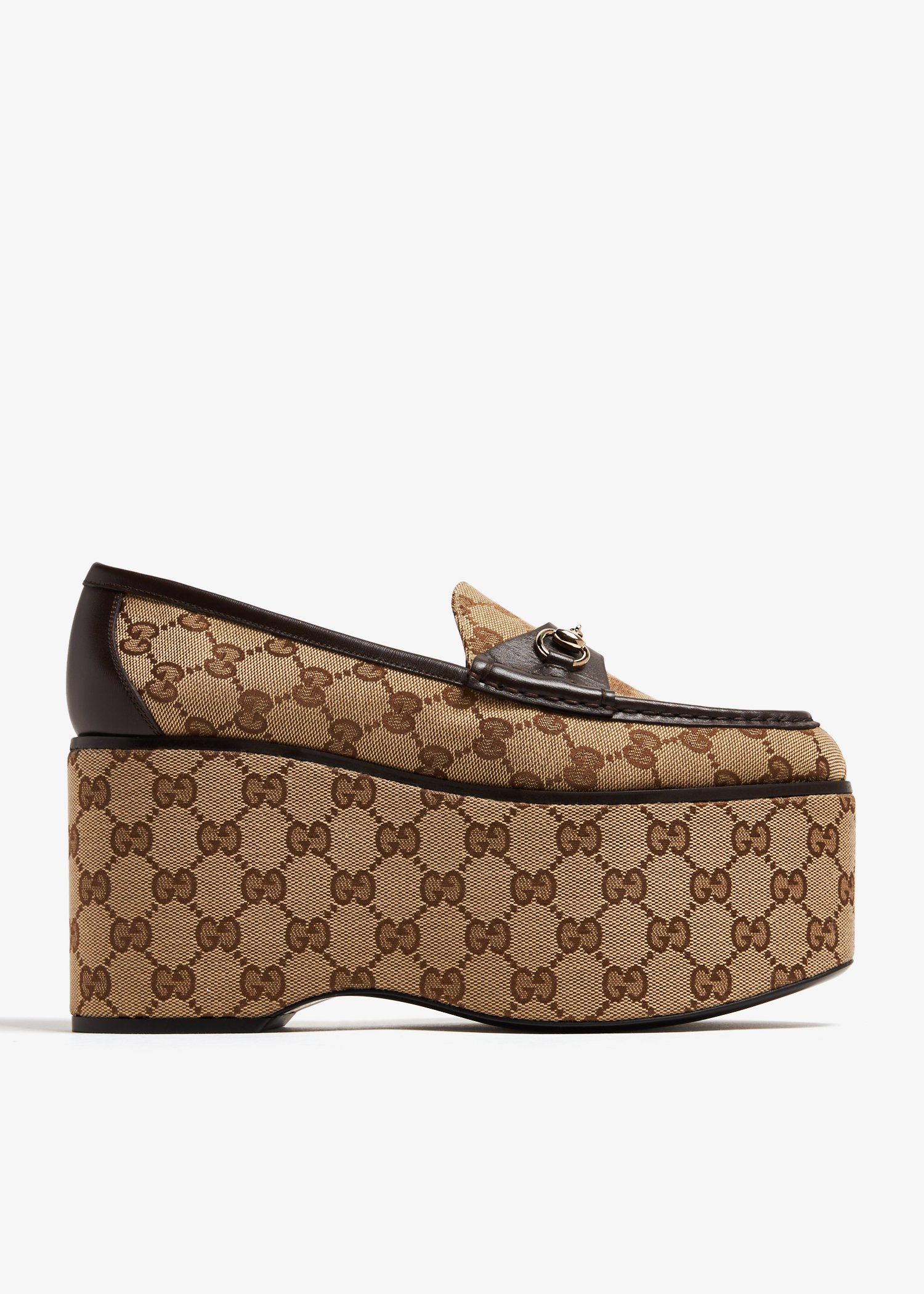 Gucci platform fashion loafers