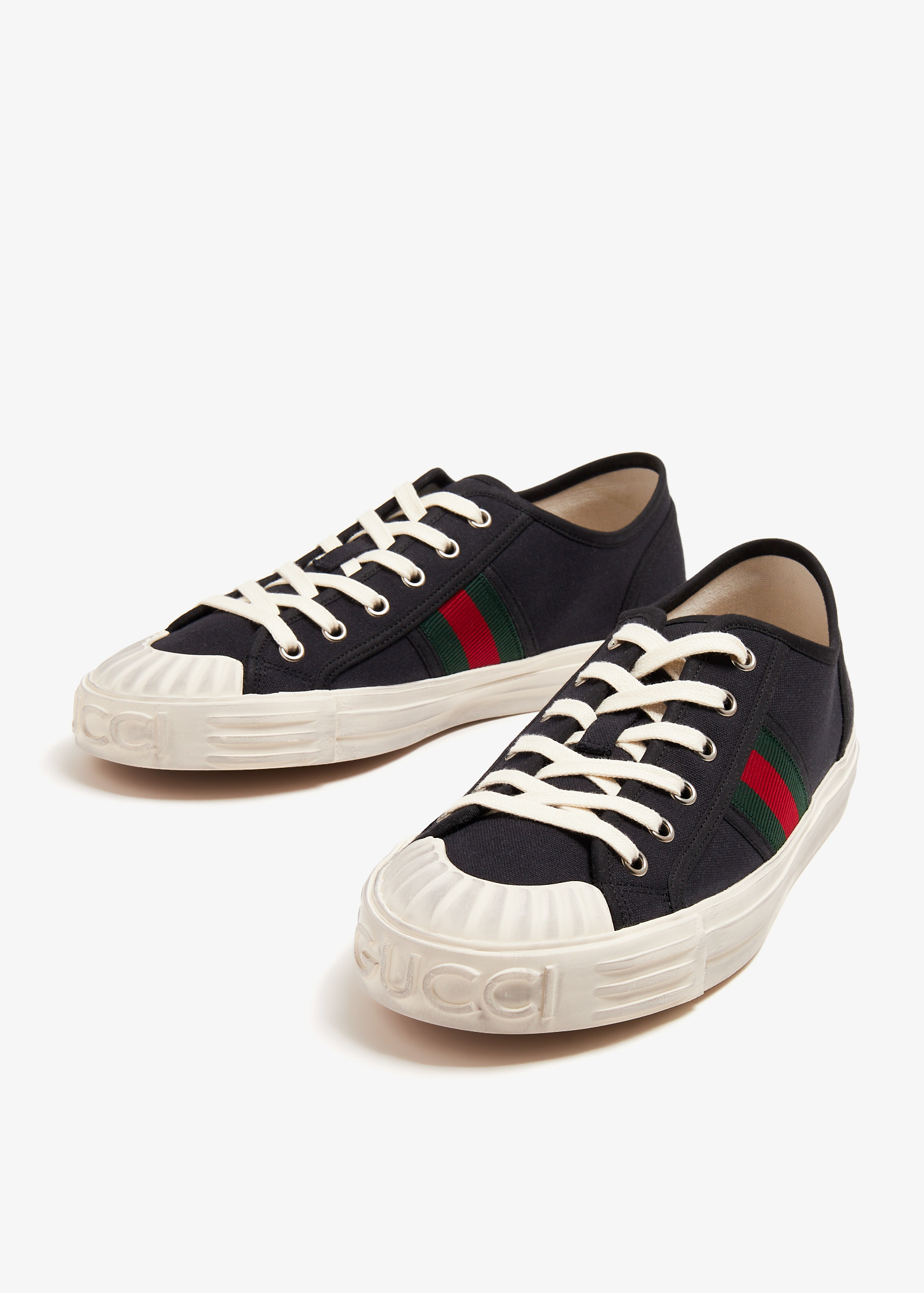 Gucci canvas shoes best sale