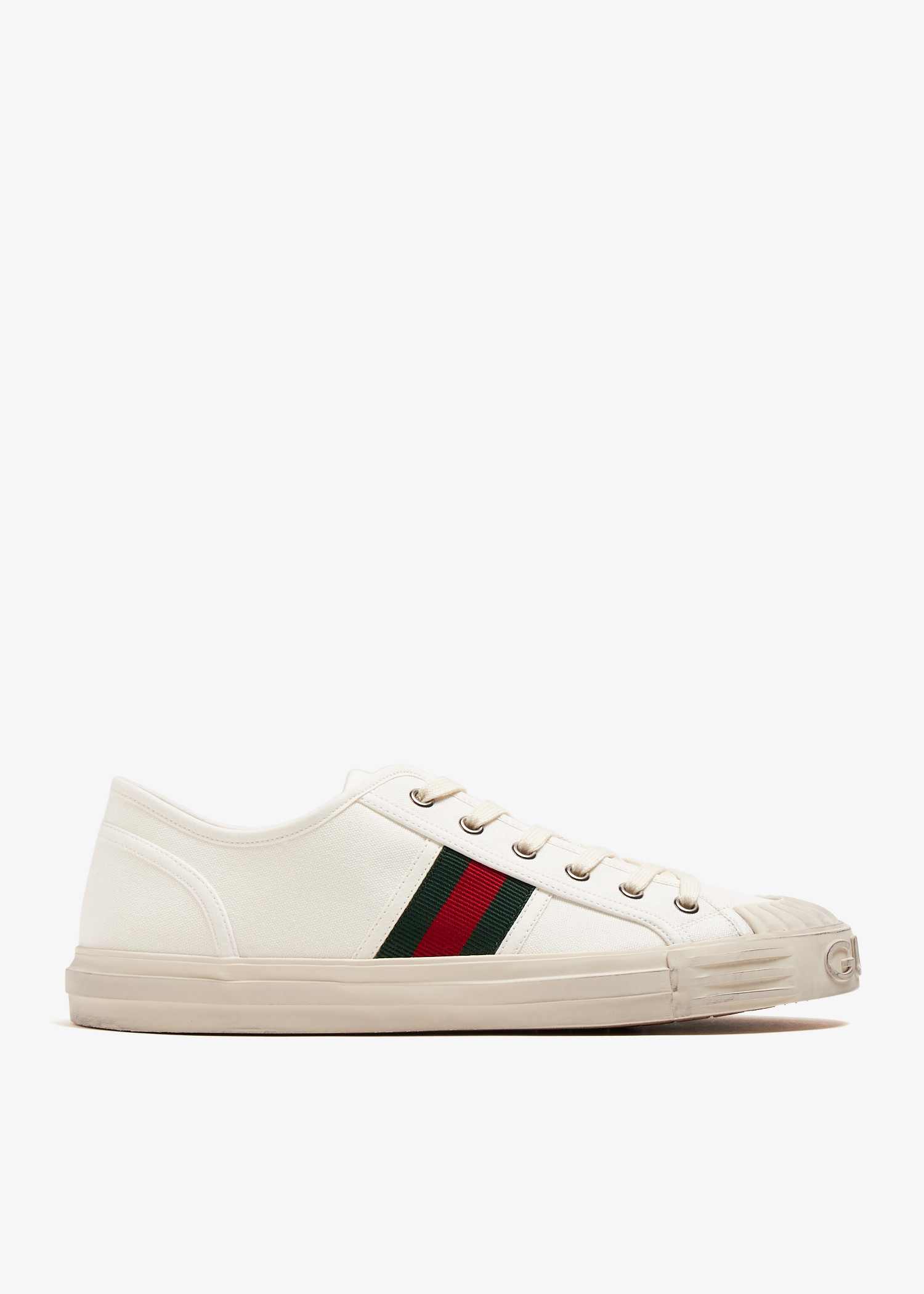 Gucci canvas shoe best sale