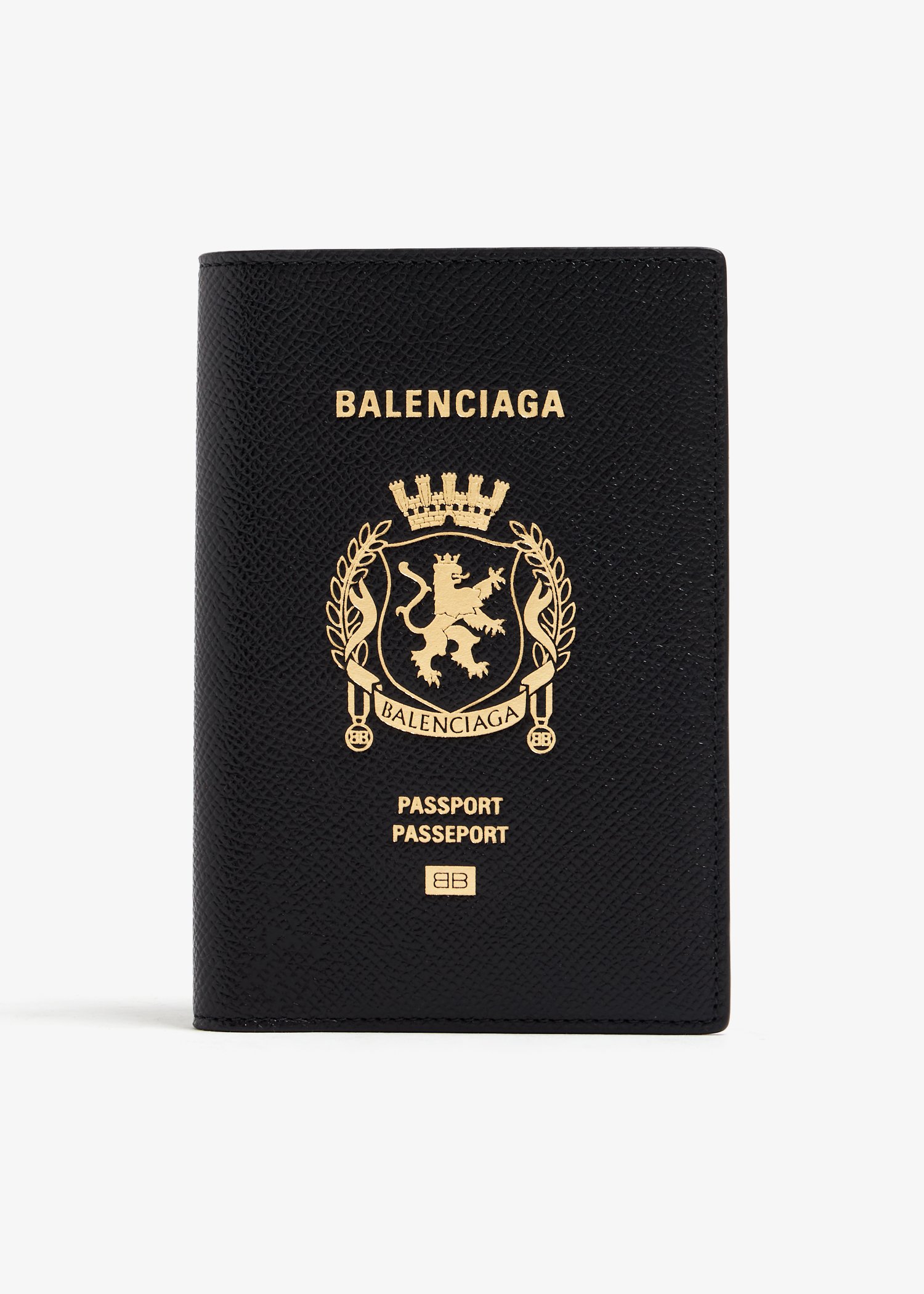 

Logo passport holder, Black