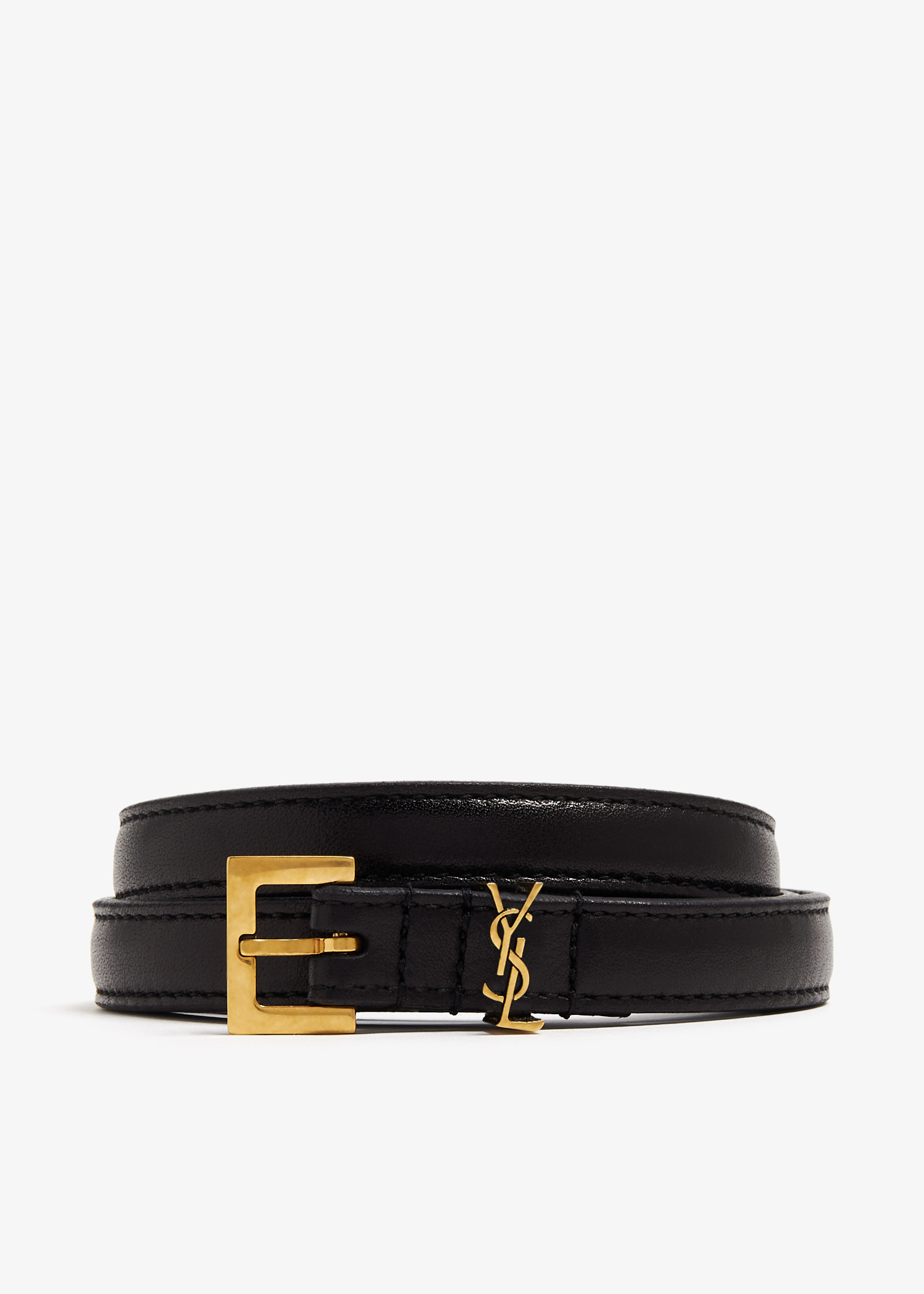 

Monogram belt, Black