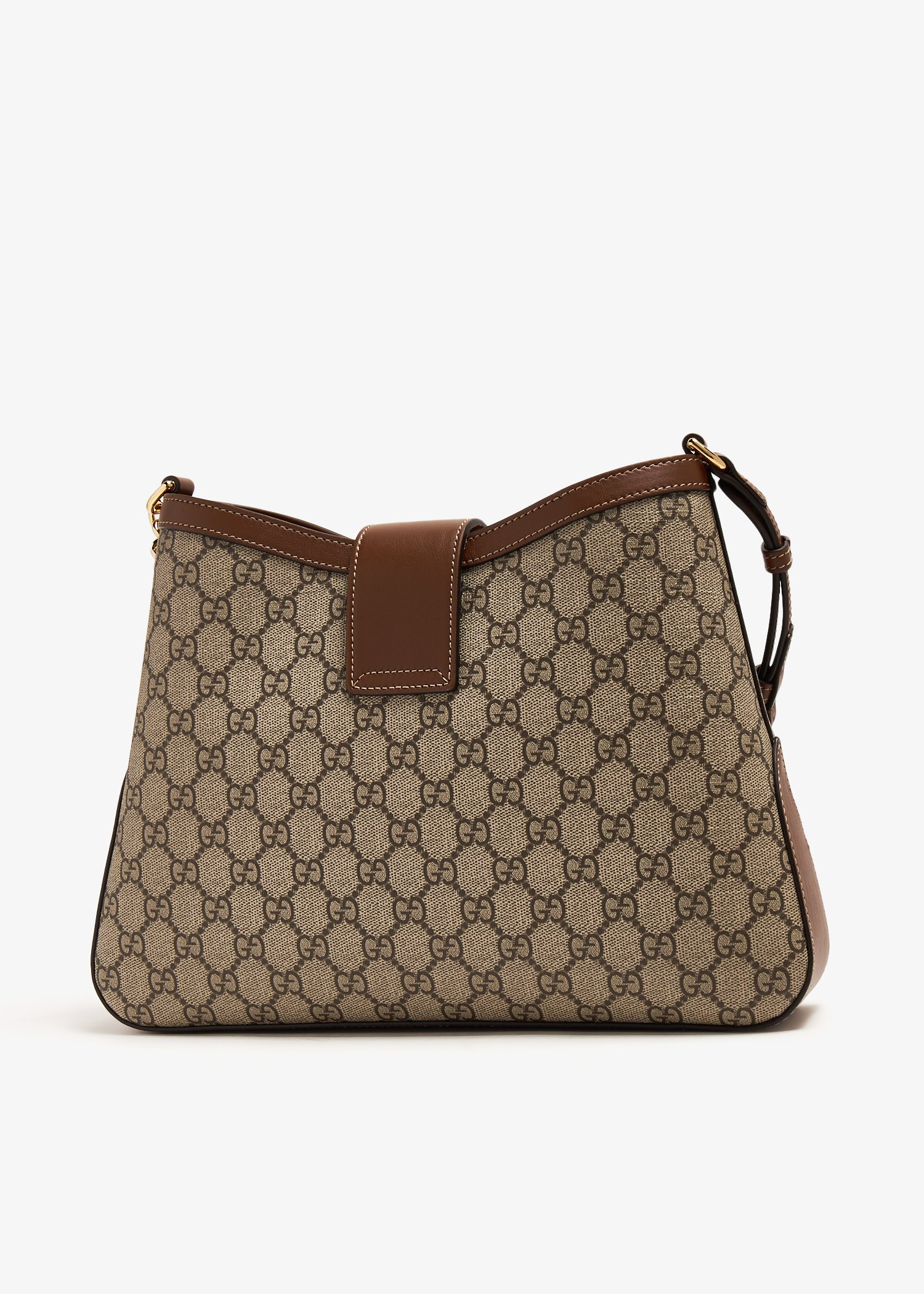 Gucci padlock gg supreme canvas medium shoulder bag hotsell