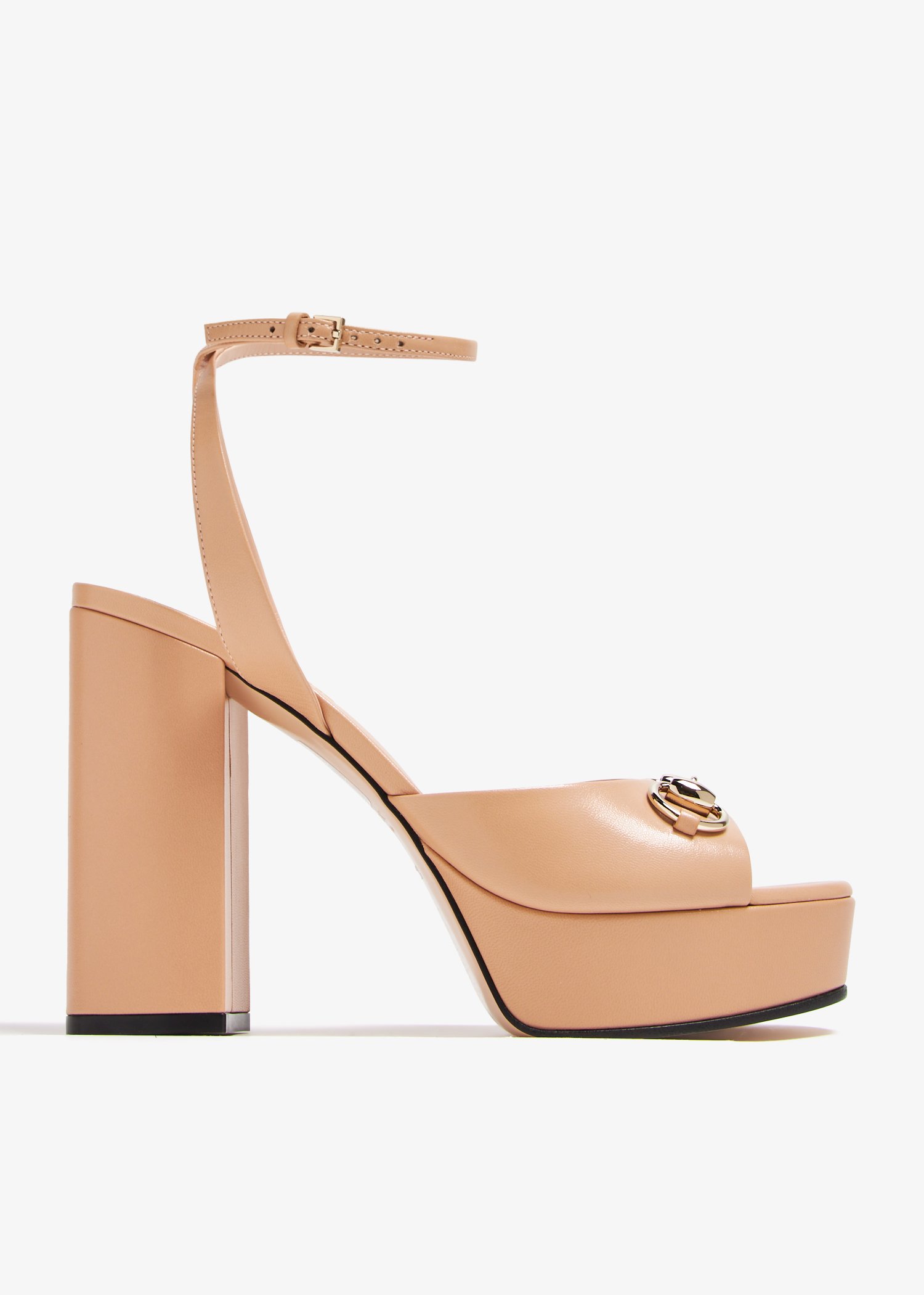 Gucci Horsebit platform sandals for Women Pink in UAE Level Shoes