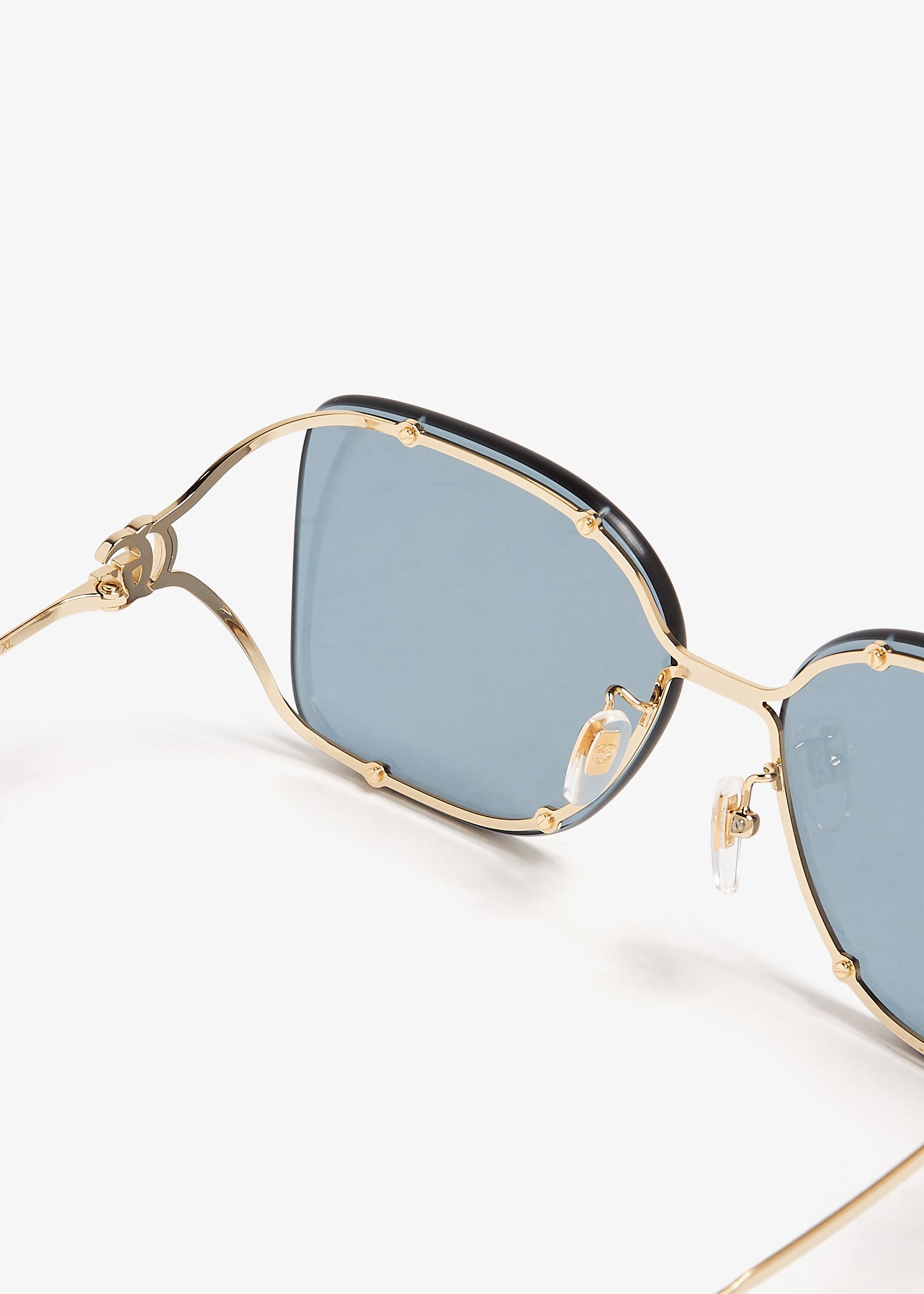 Gucci sunglasses women's square frame best sale