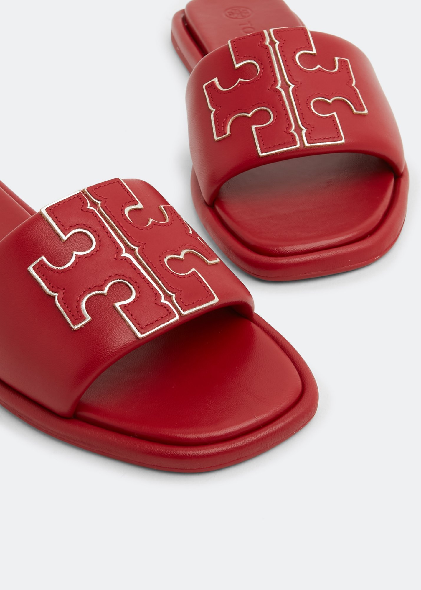 Tory burch sale slides red