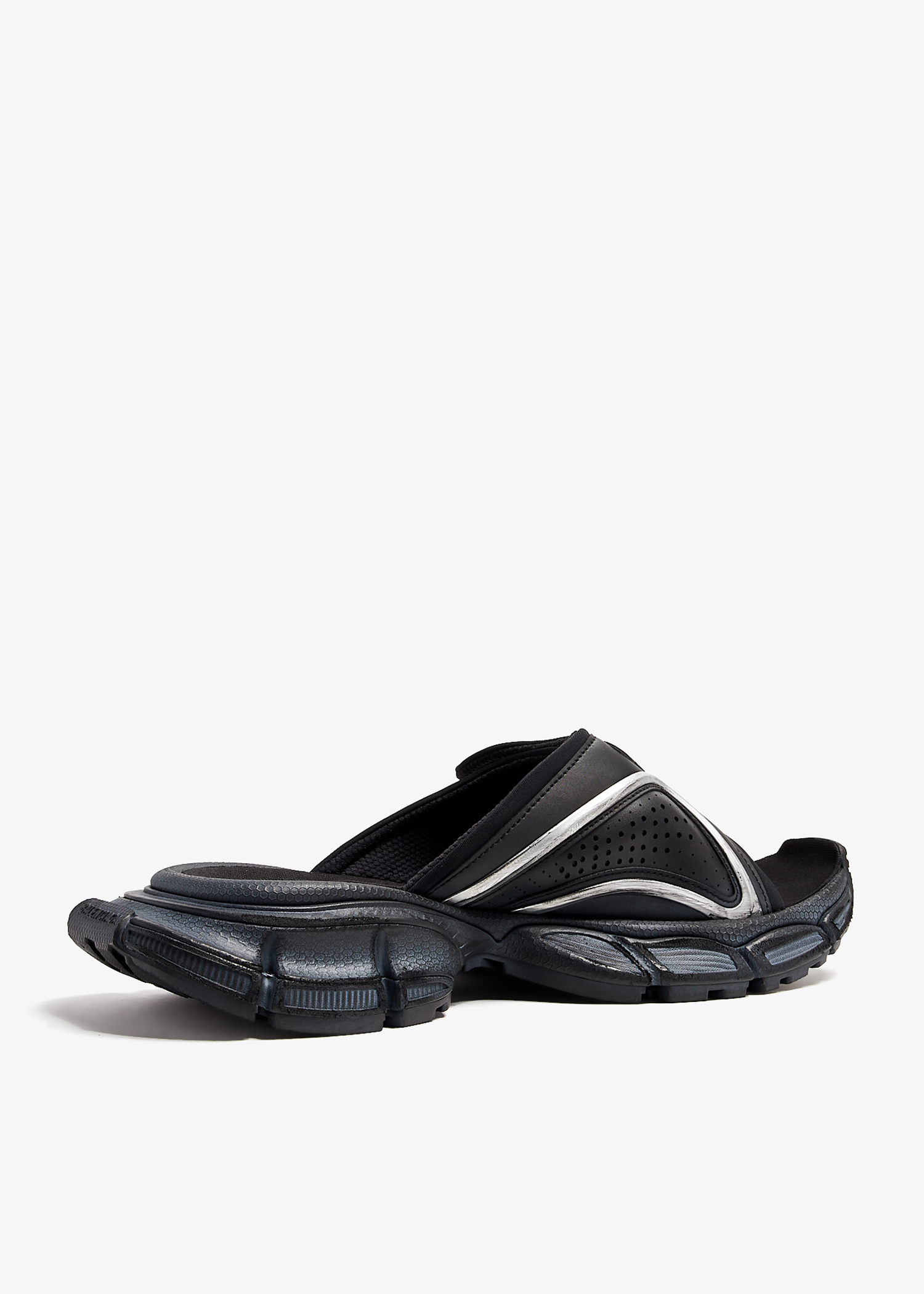 Balenciaga 3XL slide sandals for Men Black in KSA Level Shoes