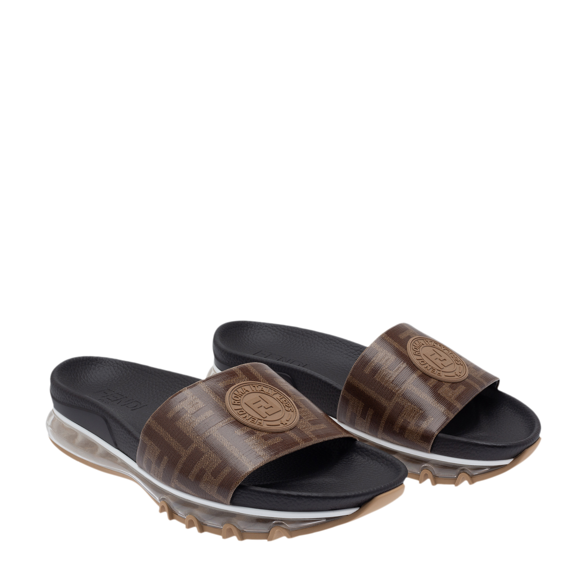 Fendi on sale logo slides