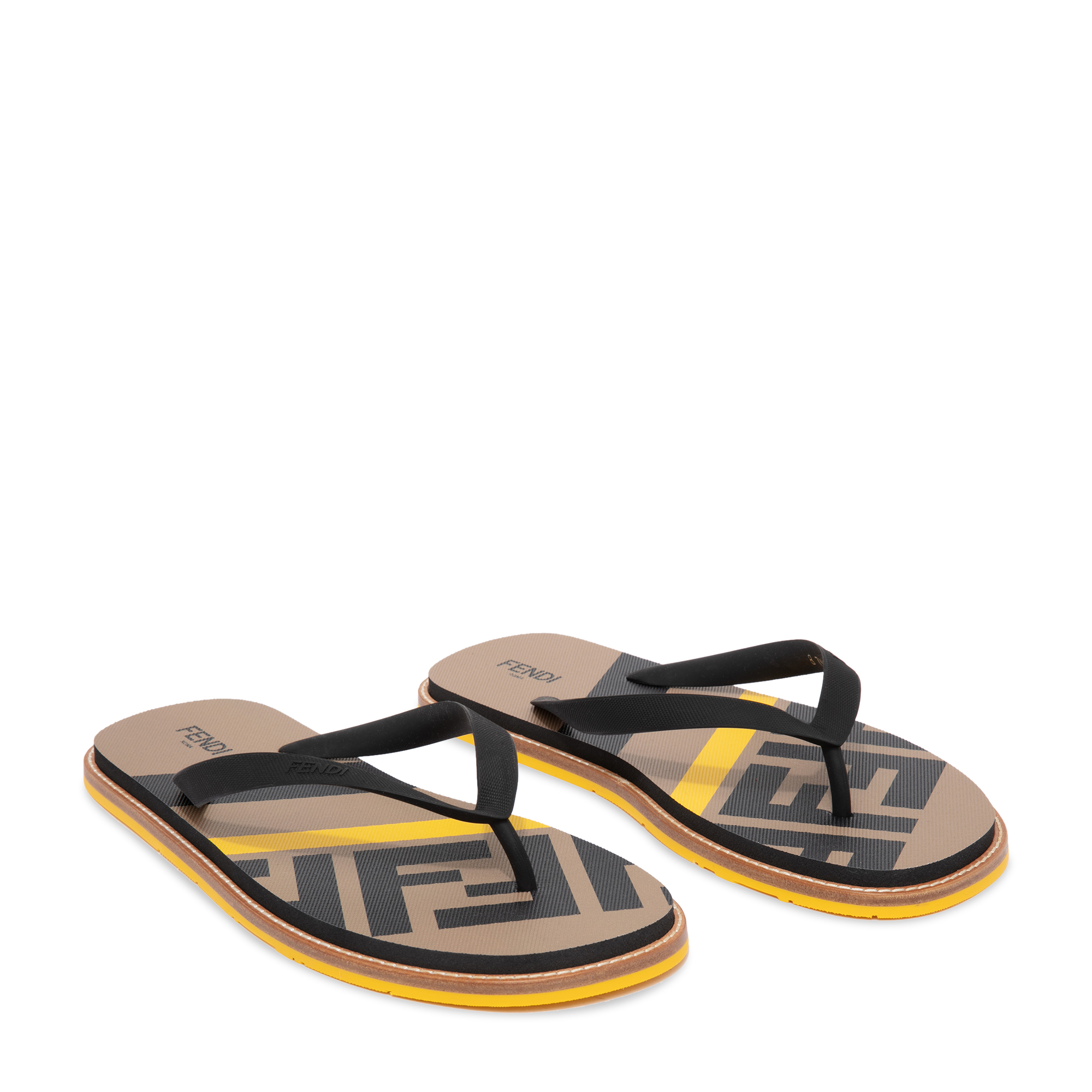 Fendi mens best sale flip flops