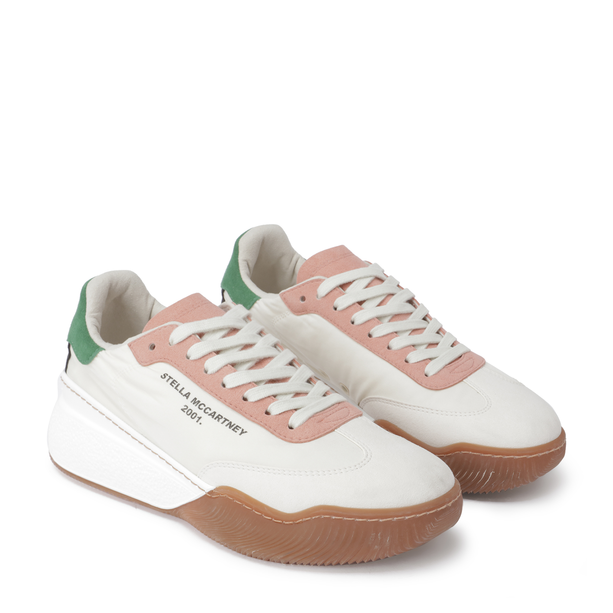 

Loop lace-up sneakers, White