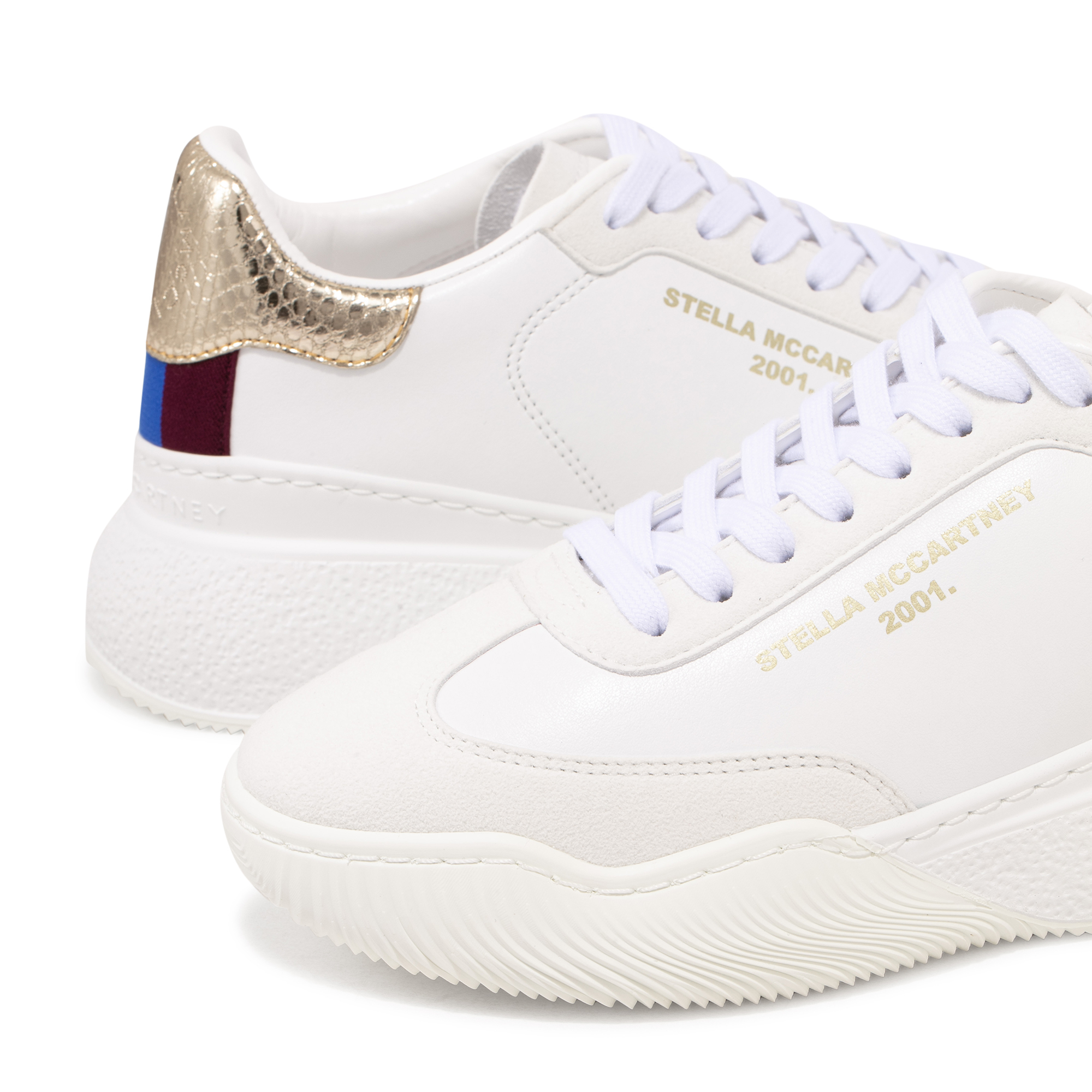 

Loop lace-up sneakers, White