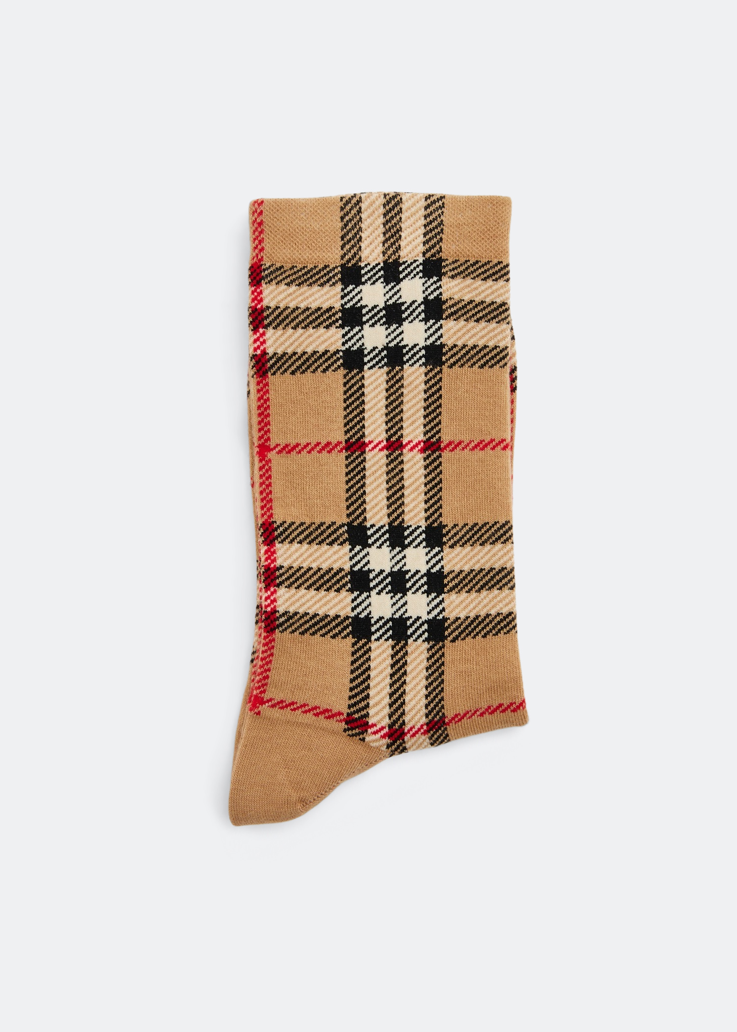 Burberry vintage shop check socks