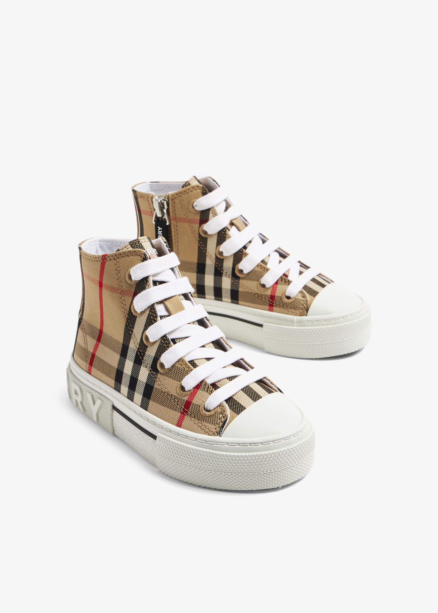 Burberry Mini Jack sneakers for Baby - Prints in Bahrain | Level Shoes