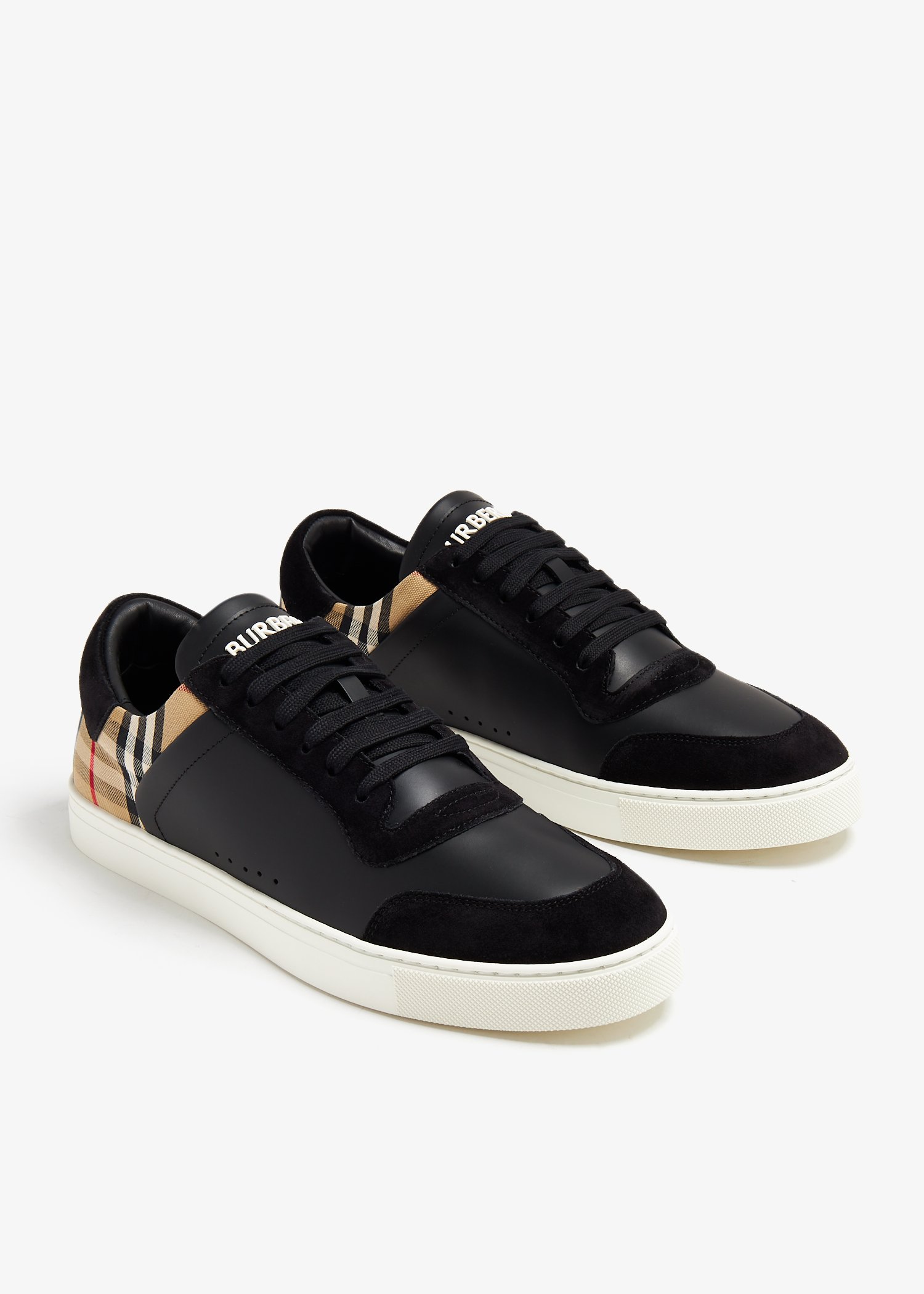 Burberry shoes mens sales black