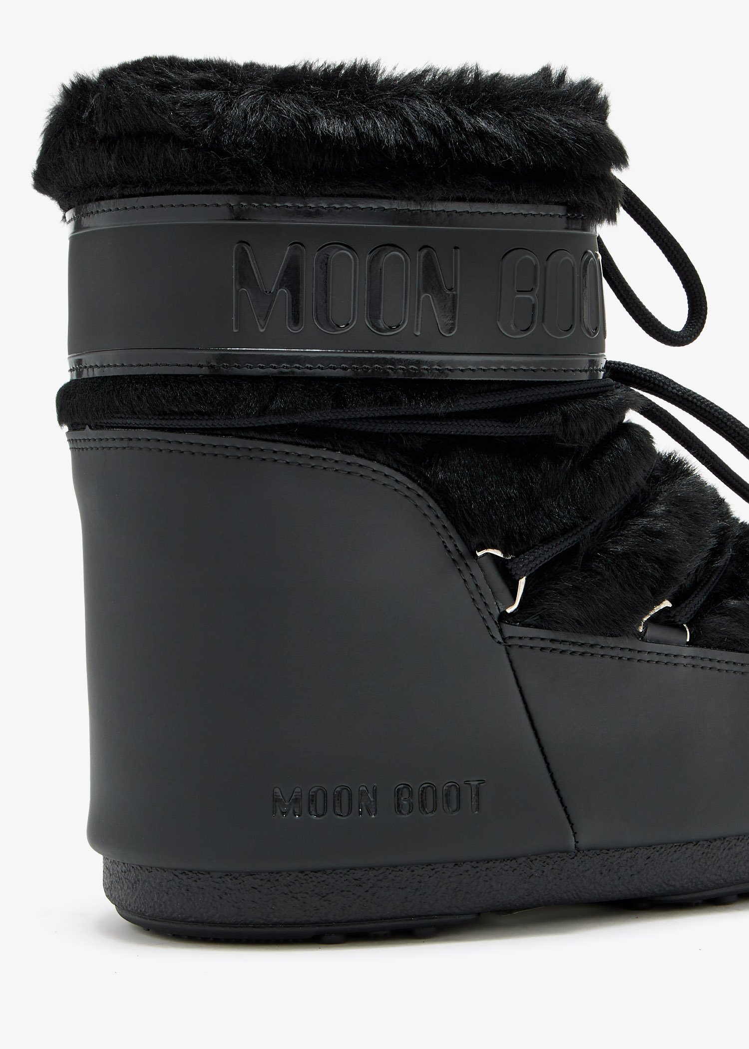 Moon boot low fur hotsell