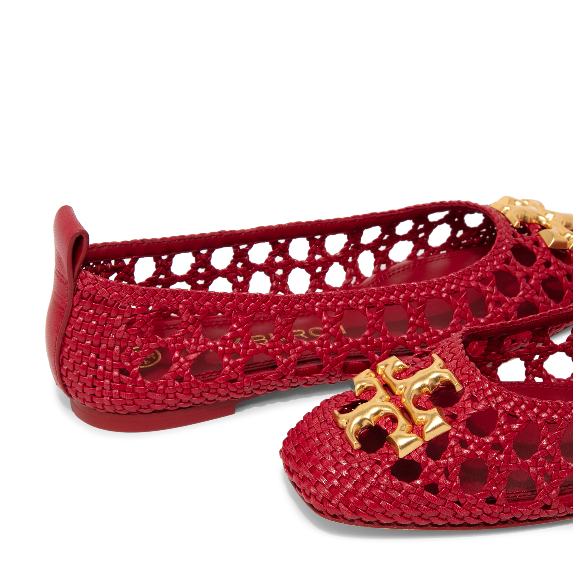 

Eleanor woven ballet flats, Red