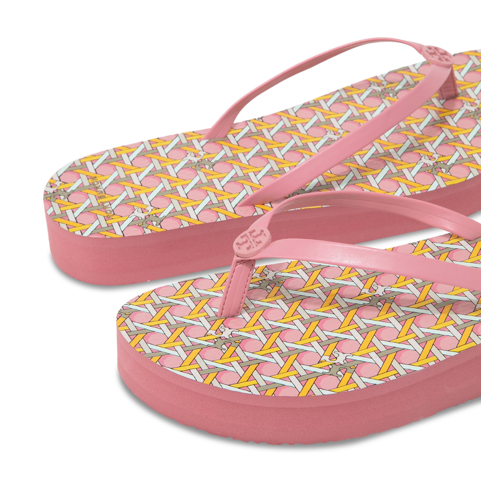 

Flatform flip flops, Pink