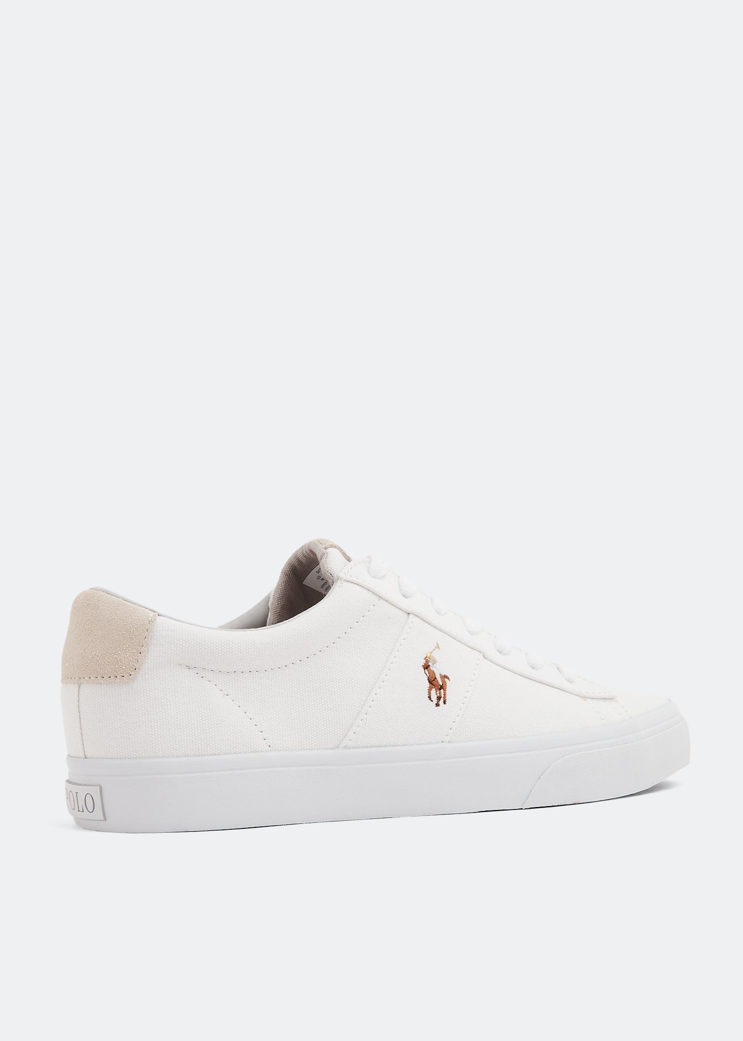 Ralph lauren deals white trainers