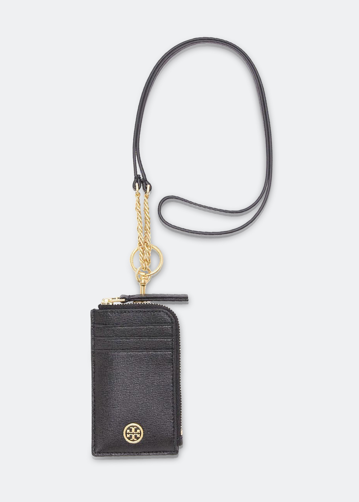 Tory burch discount lanyard card case