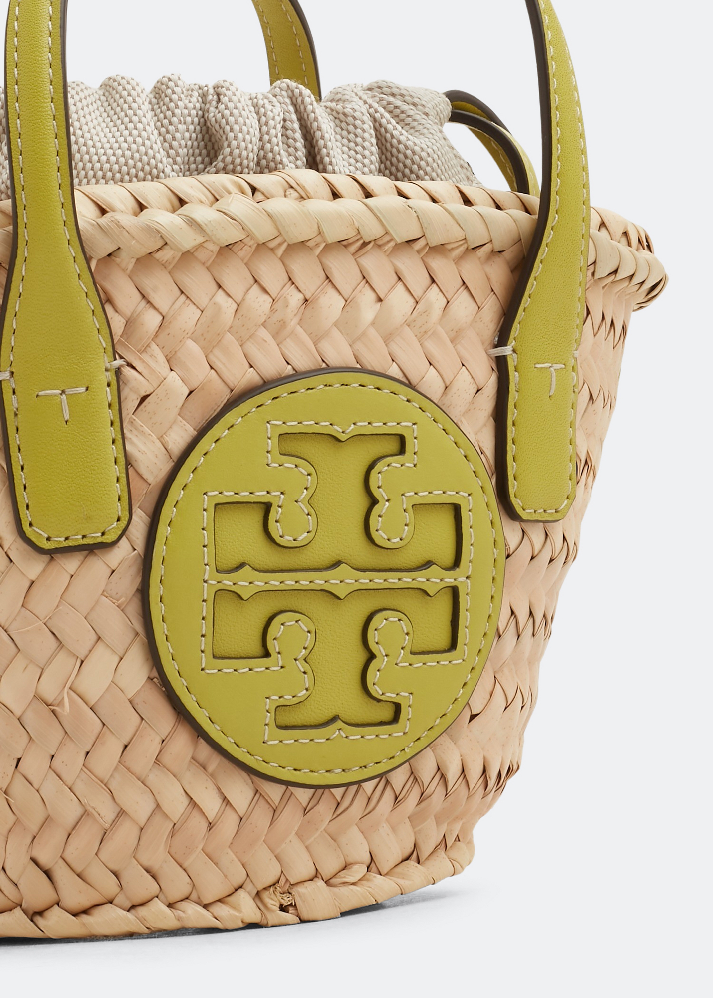 Tory burch ella hot sale straw mini tote