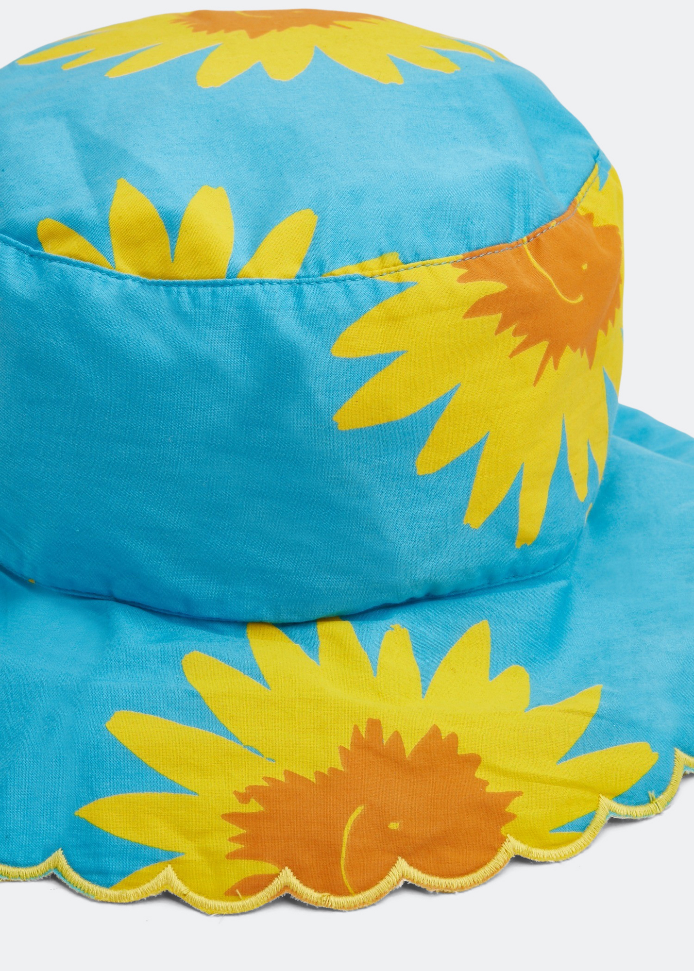 

Sunflower cotton hat, Multi-coloured