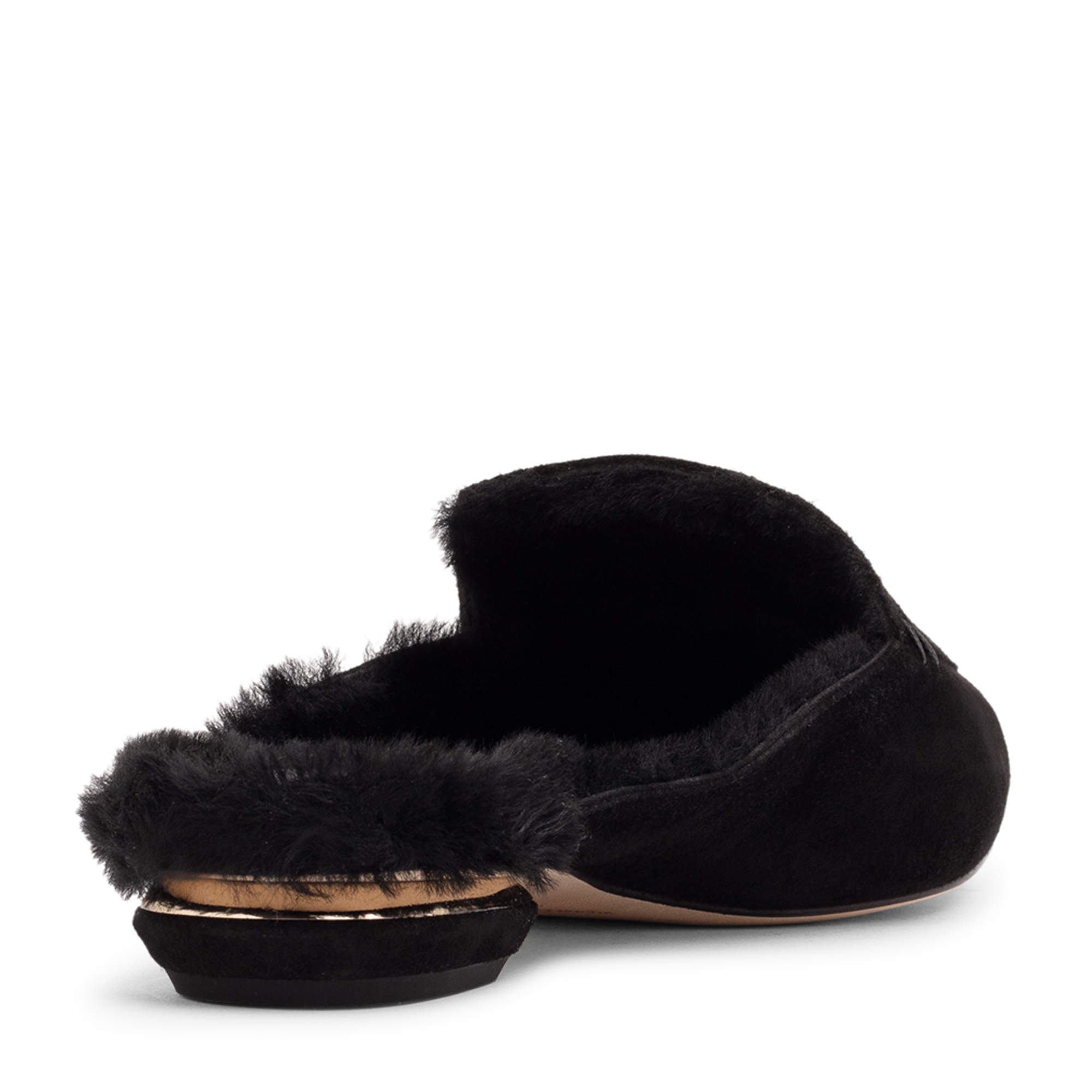 

Beya flat mules, Black