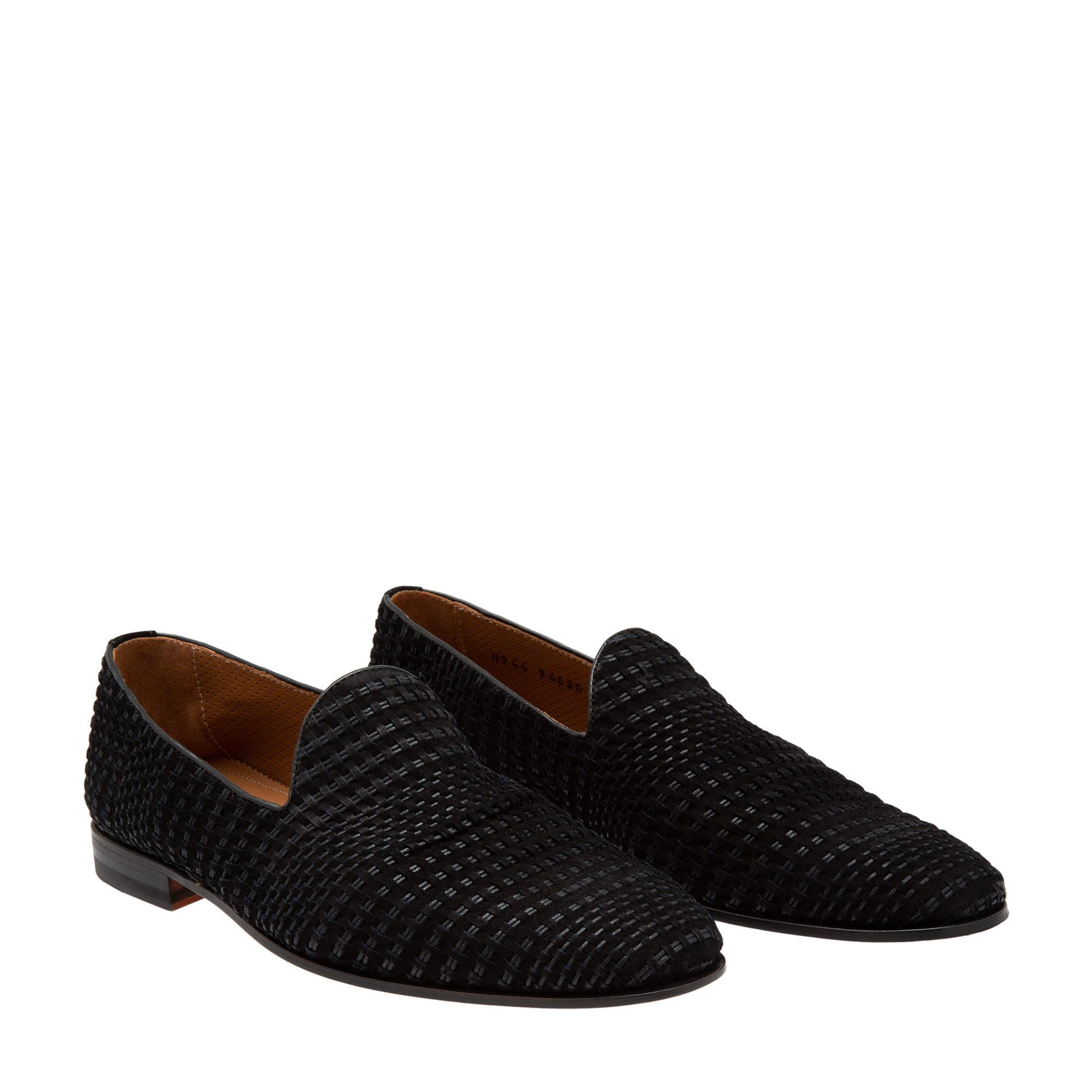 

Woven loafers, Black