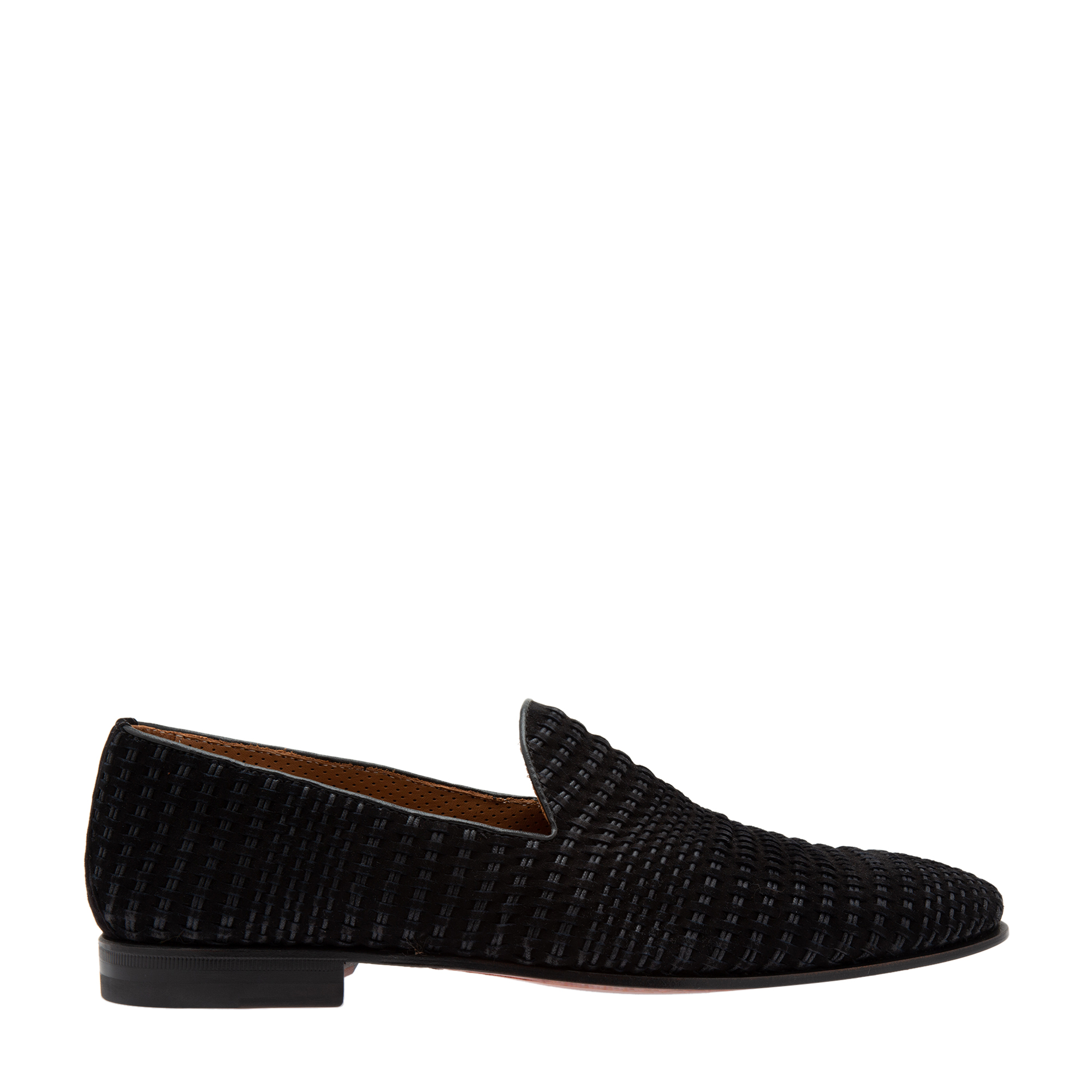 

Woven loafers, Black