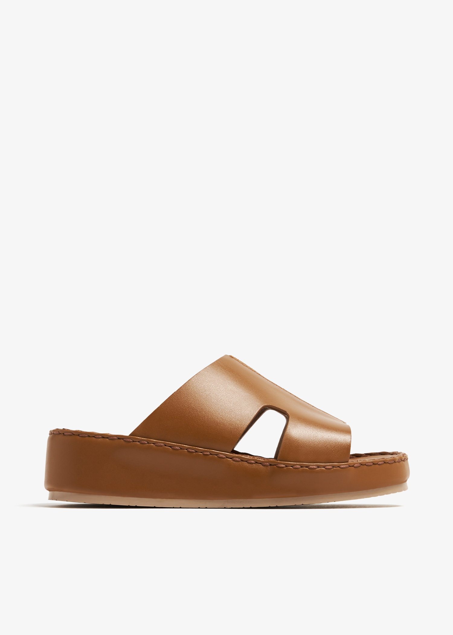 

Drifted Square sandals, Brown