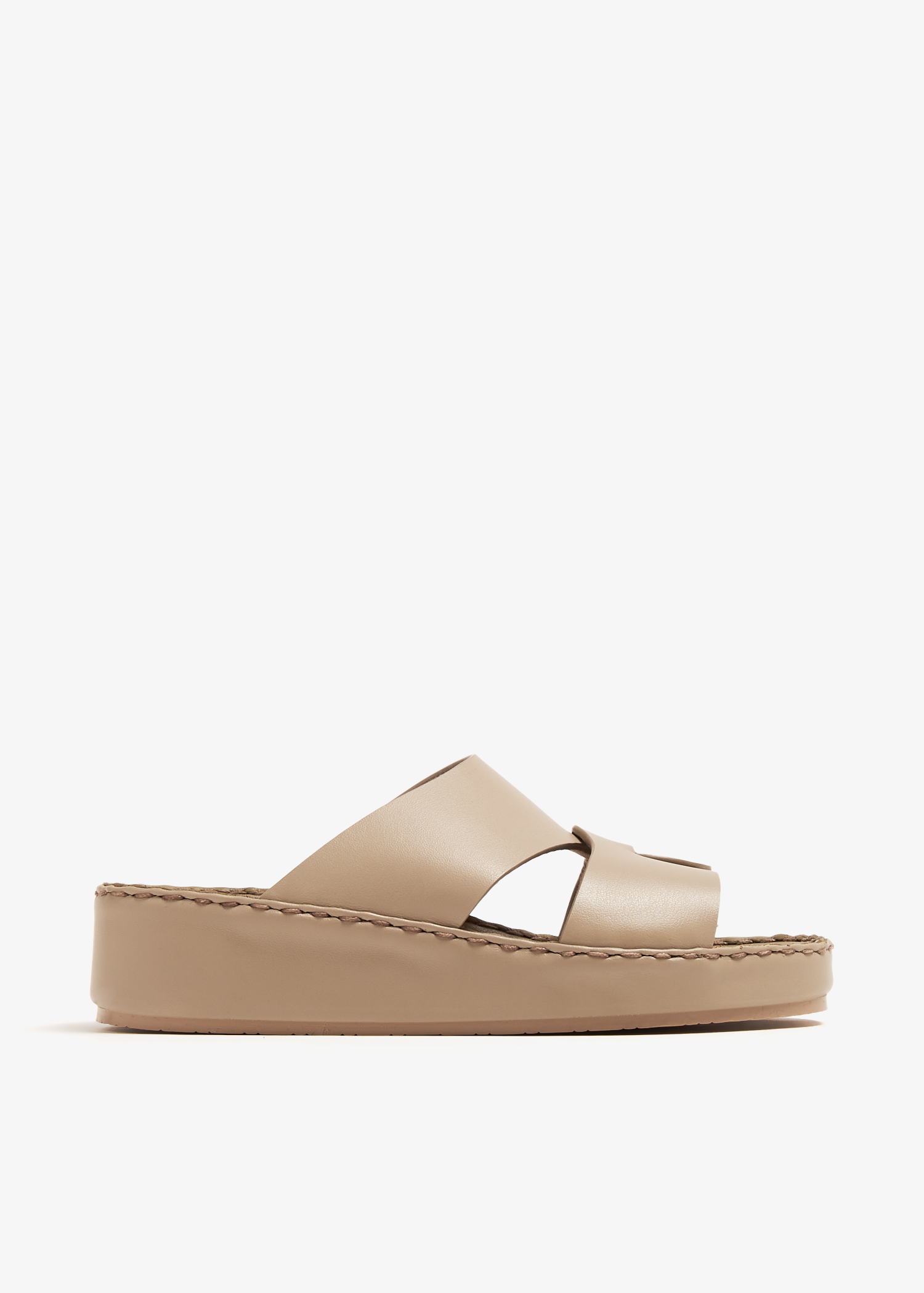 

Envelope Belt sandals, Beige