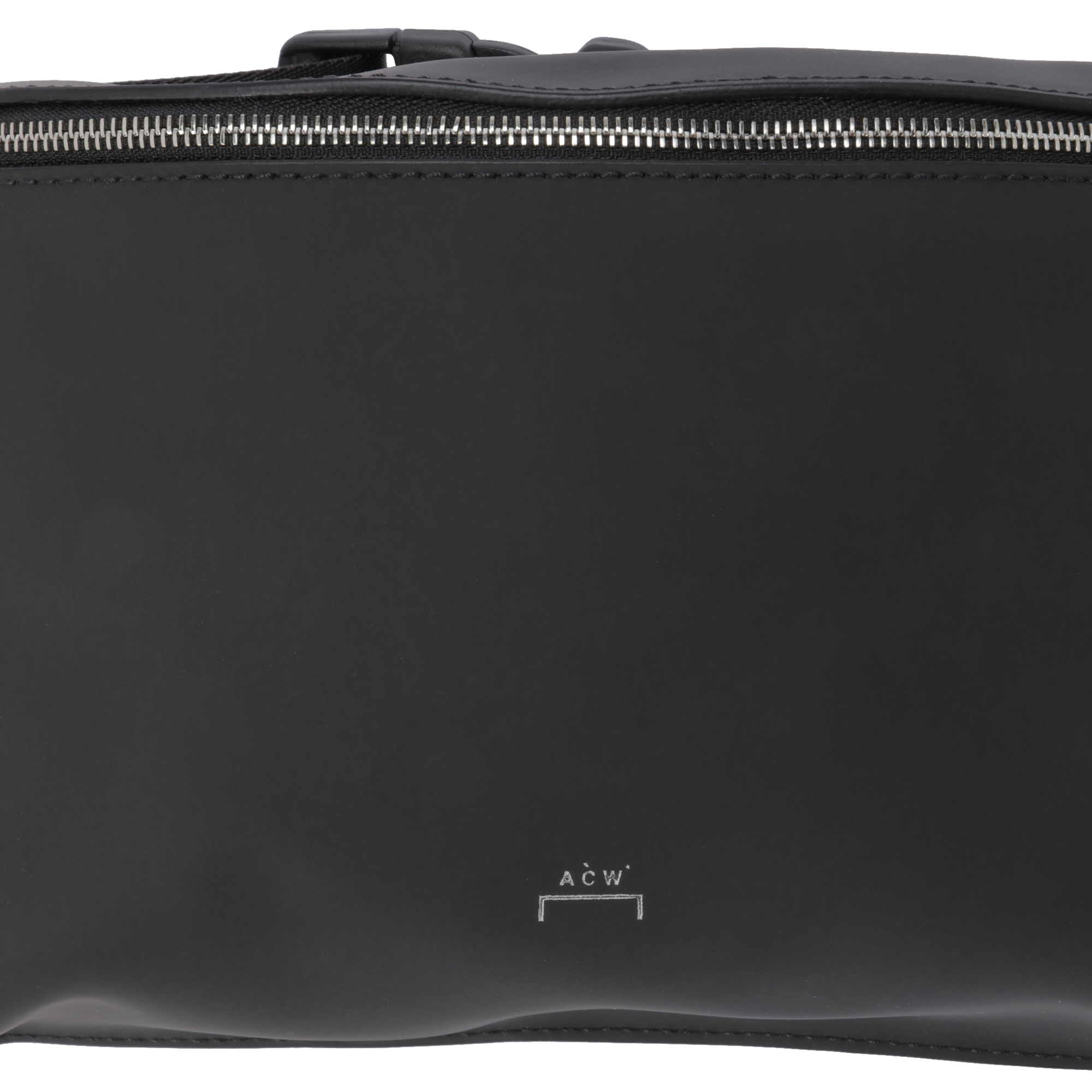 

Leather body bag, Black