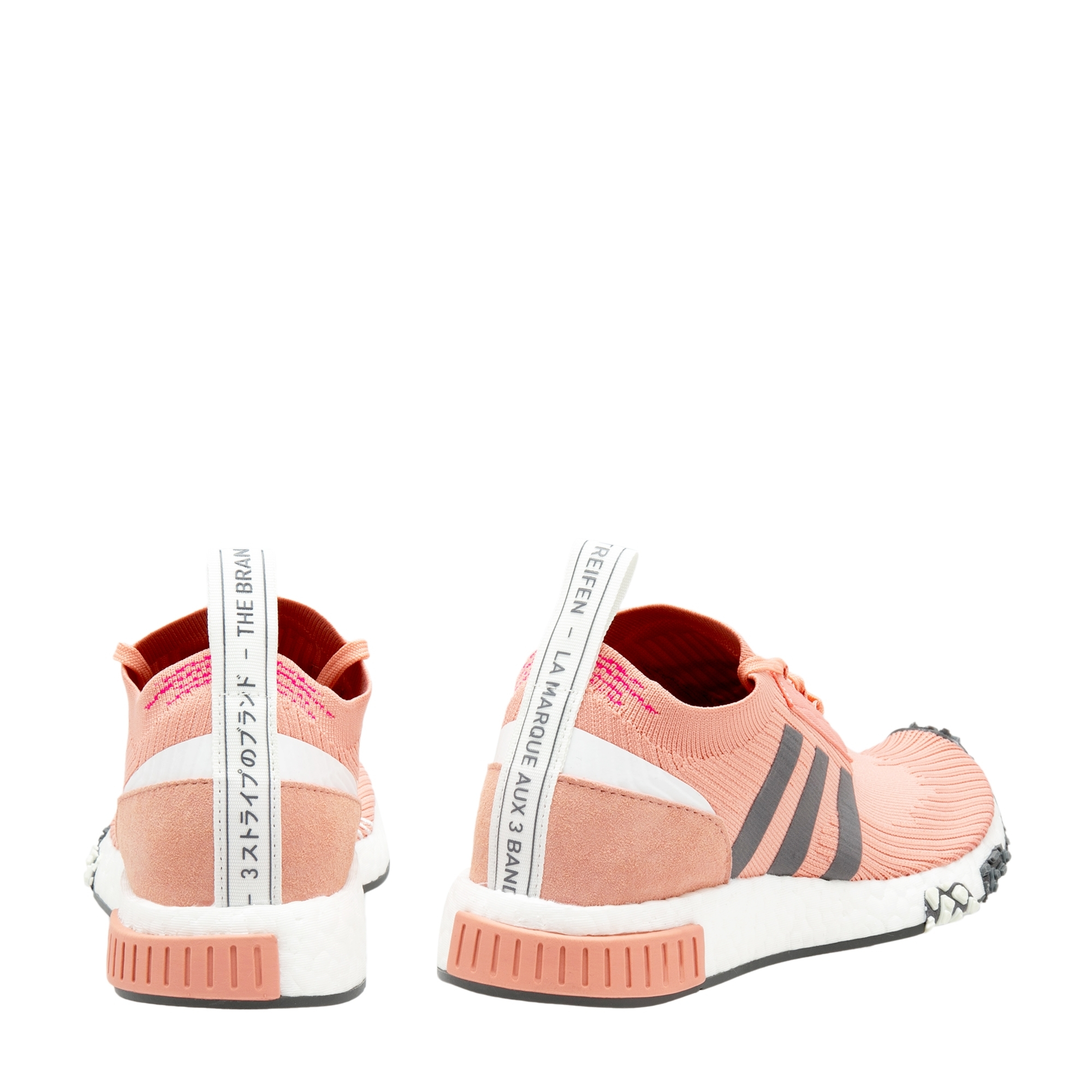 Adidas nmd racer primeknit trace pink best sale