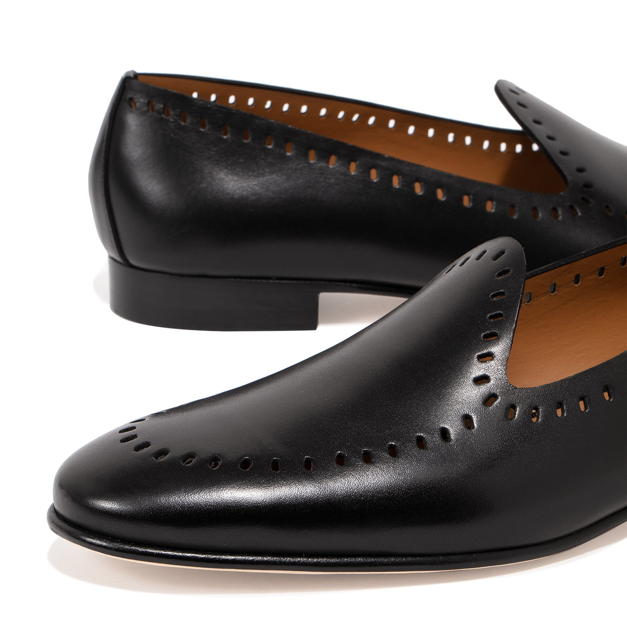 

Hamptons loafers, Black