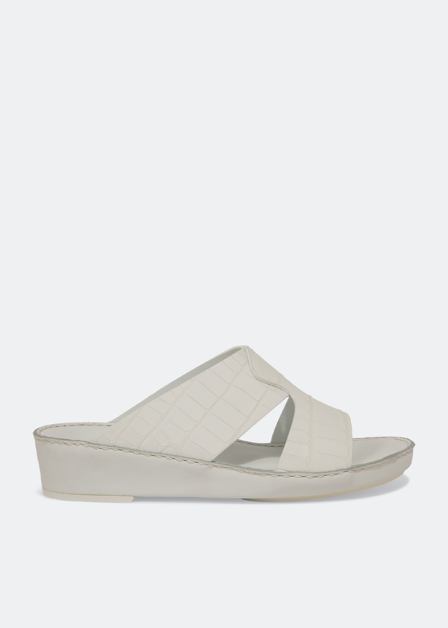 

Peninsula sandals, White