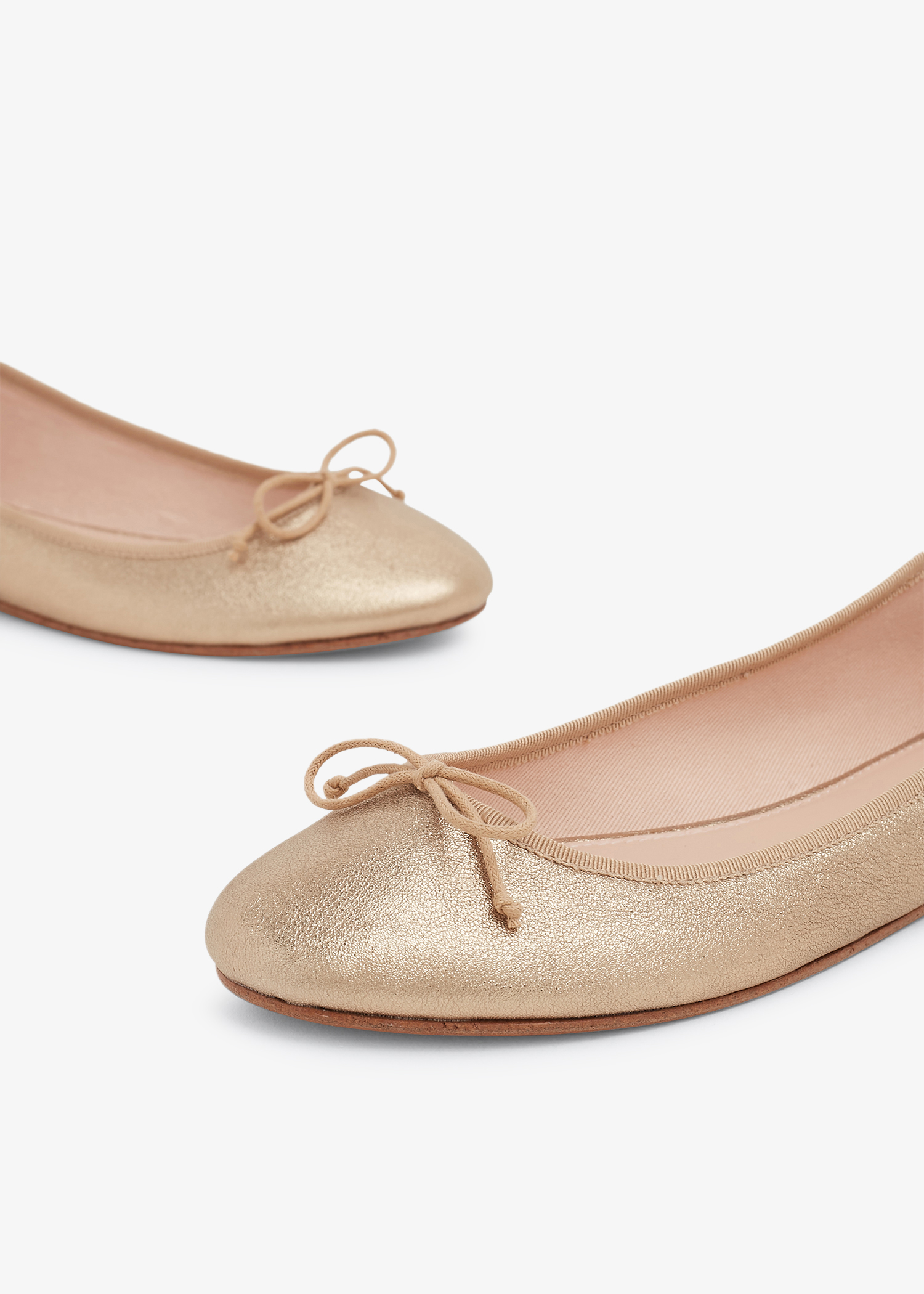 Rose on sale gold flats