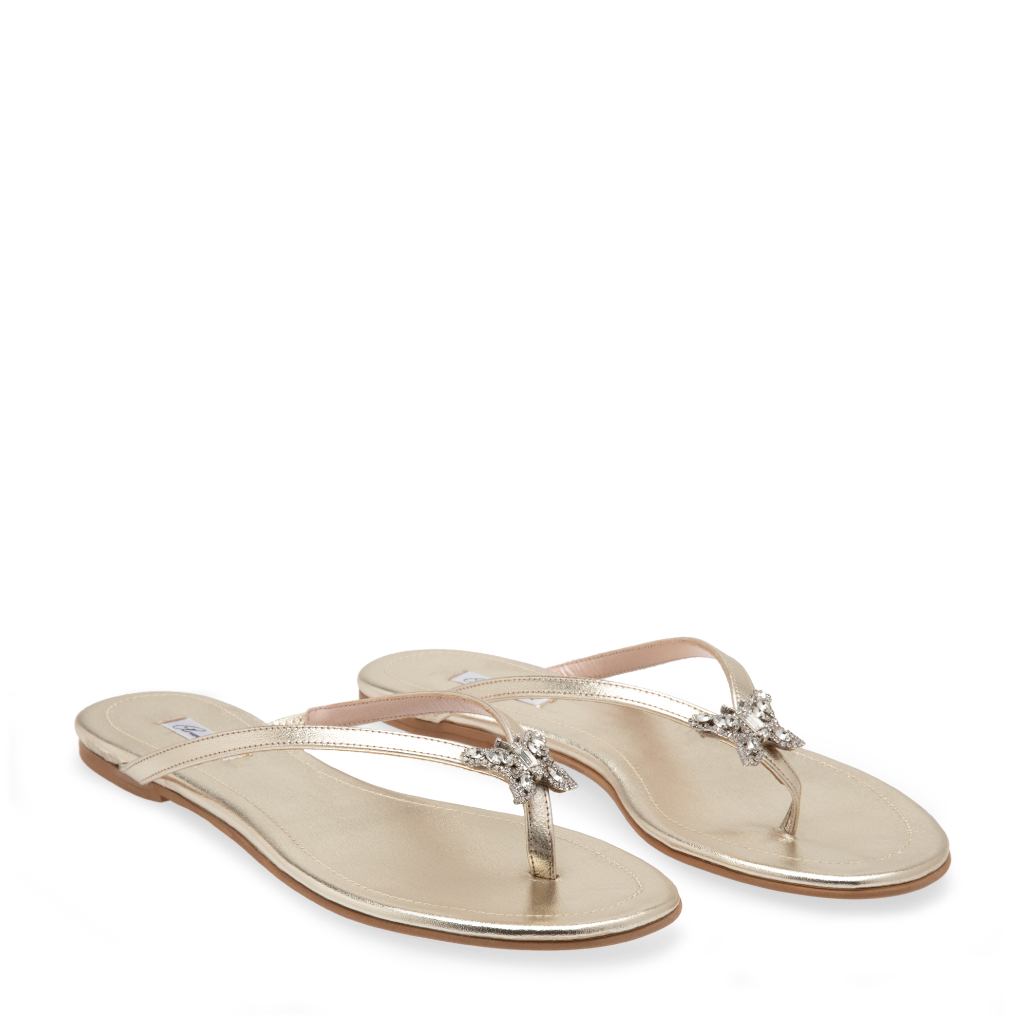 

Farfalla sandals, Gold