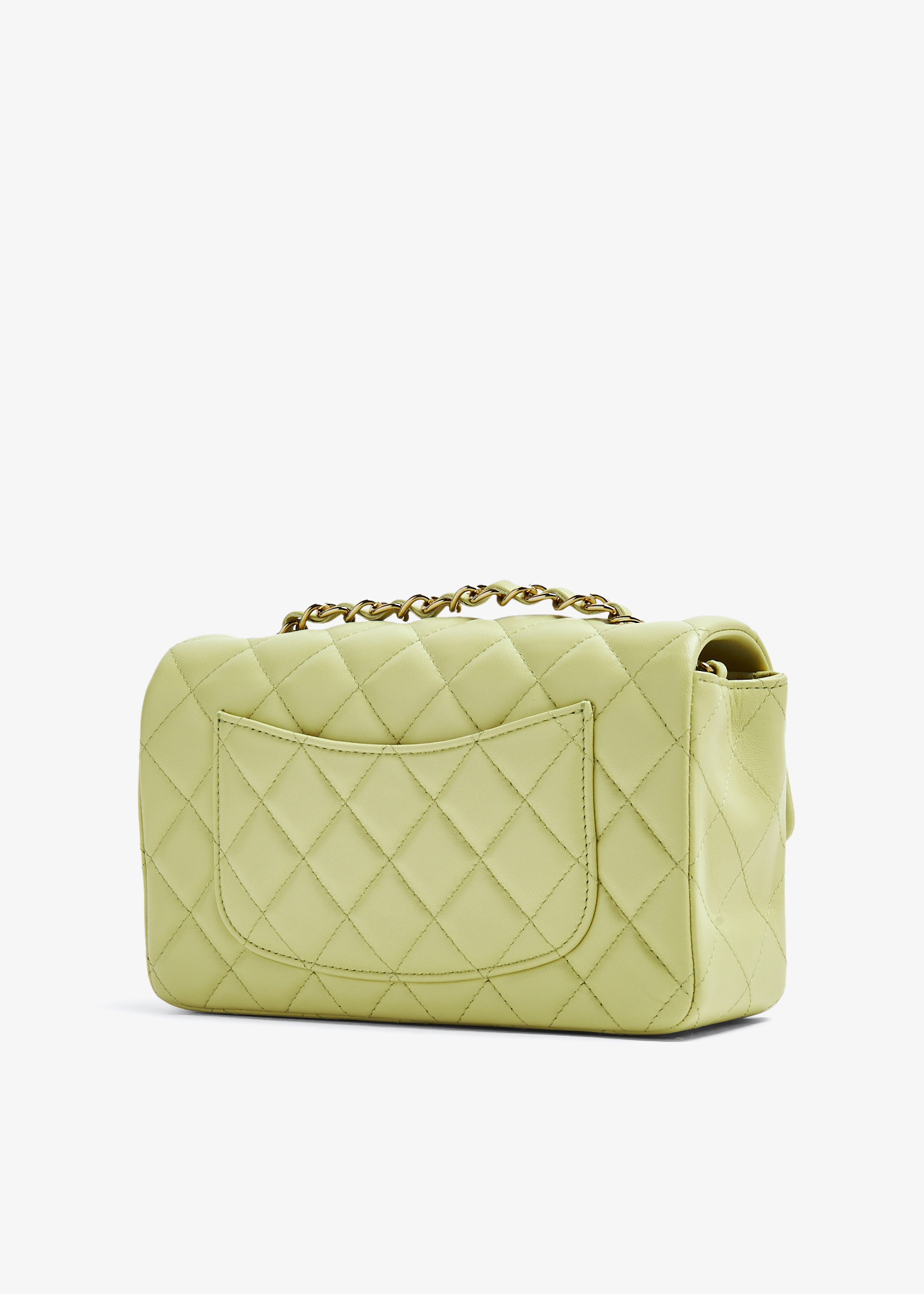 Green deals chanel bag