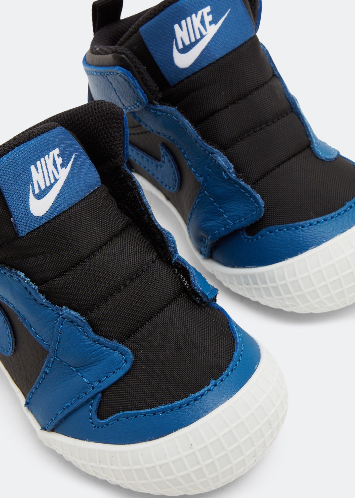 

Jordan 1 crib booties, Blue