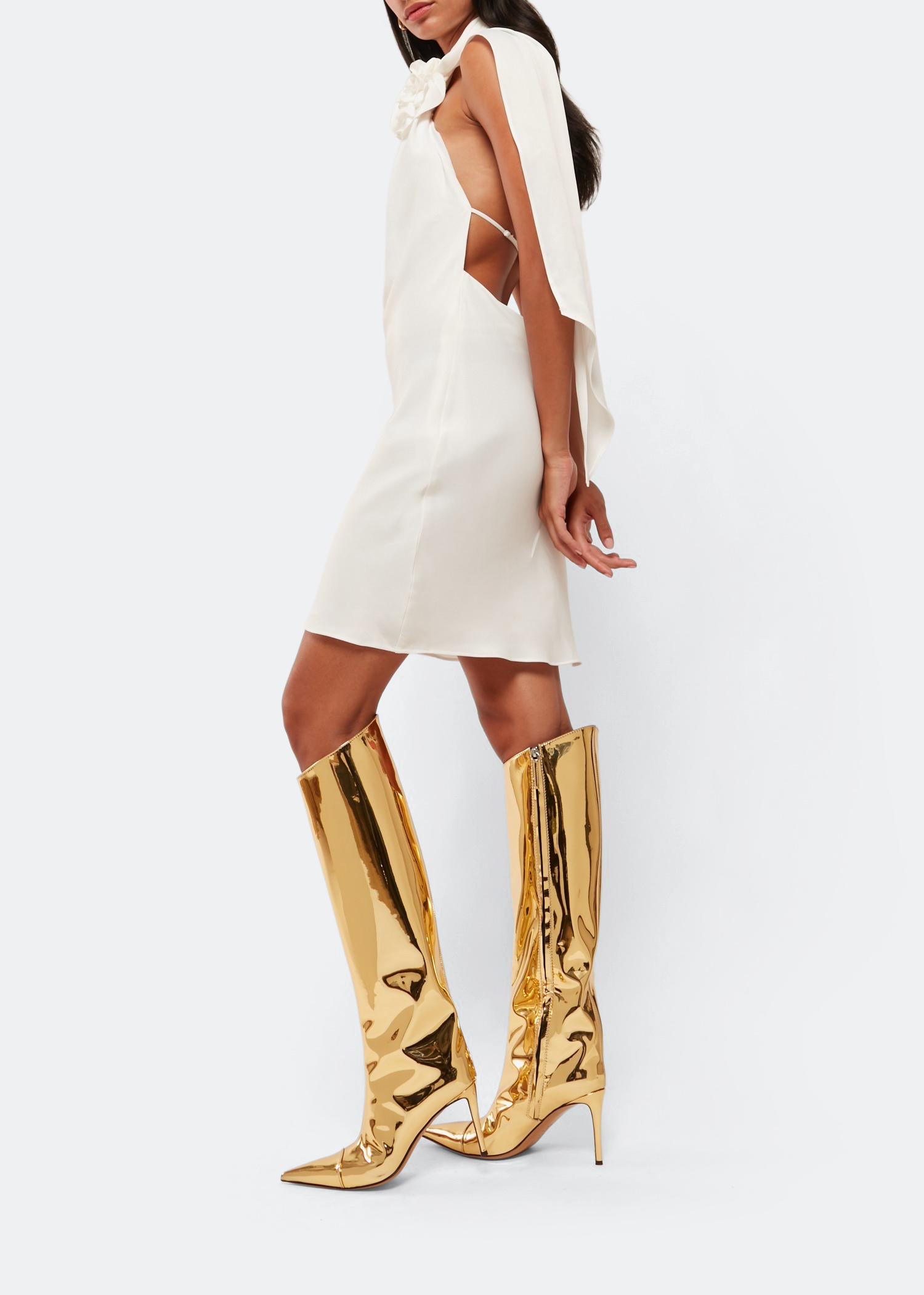 

Alex high boots, Gold