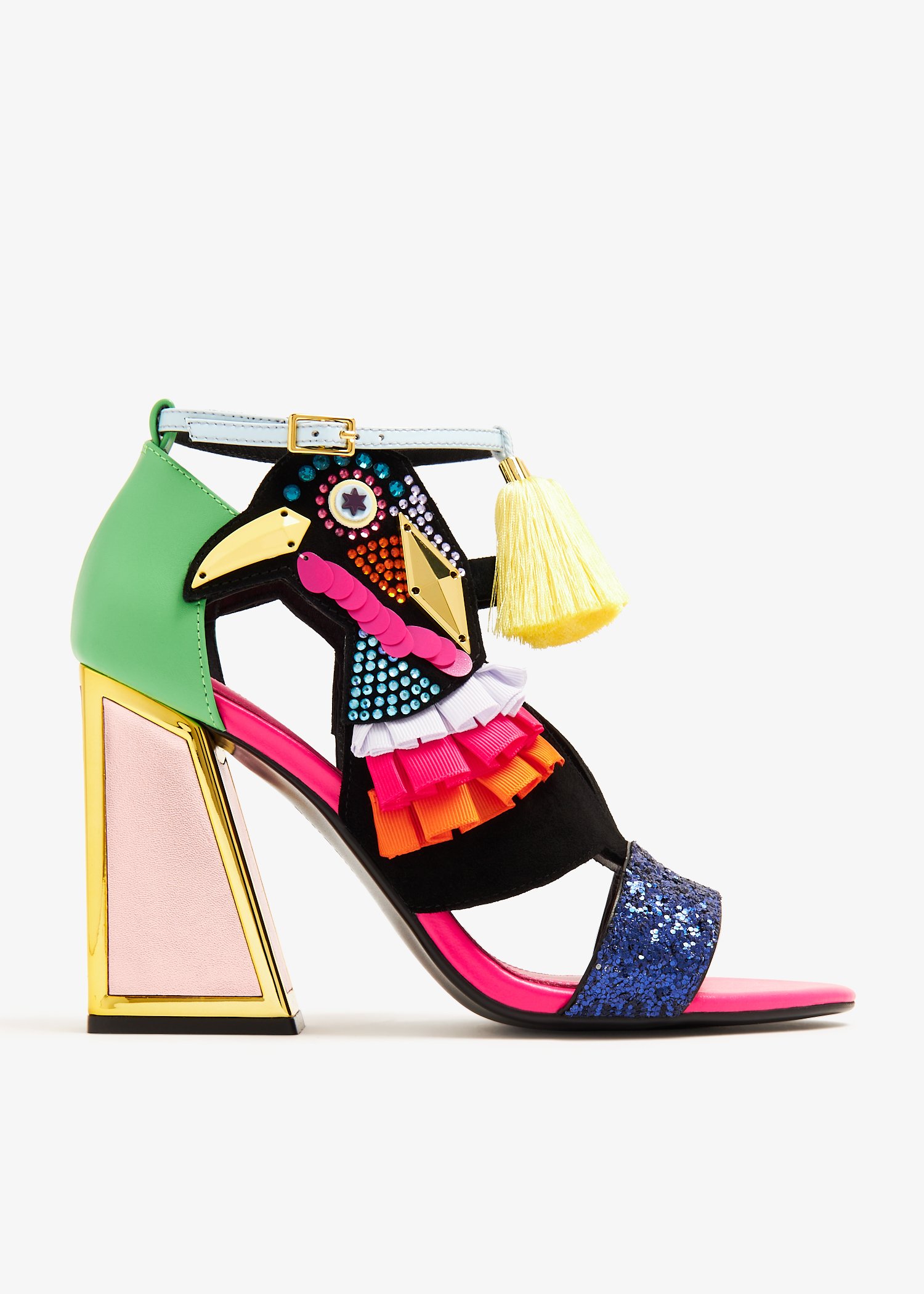 

Aya sandals, Multicolored