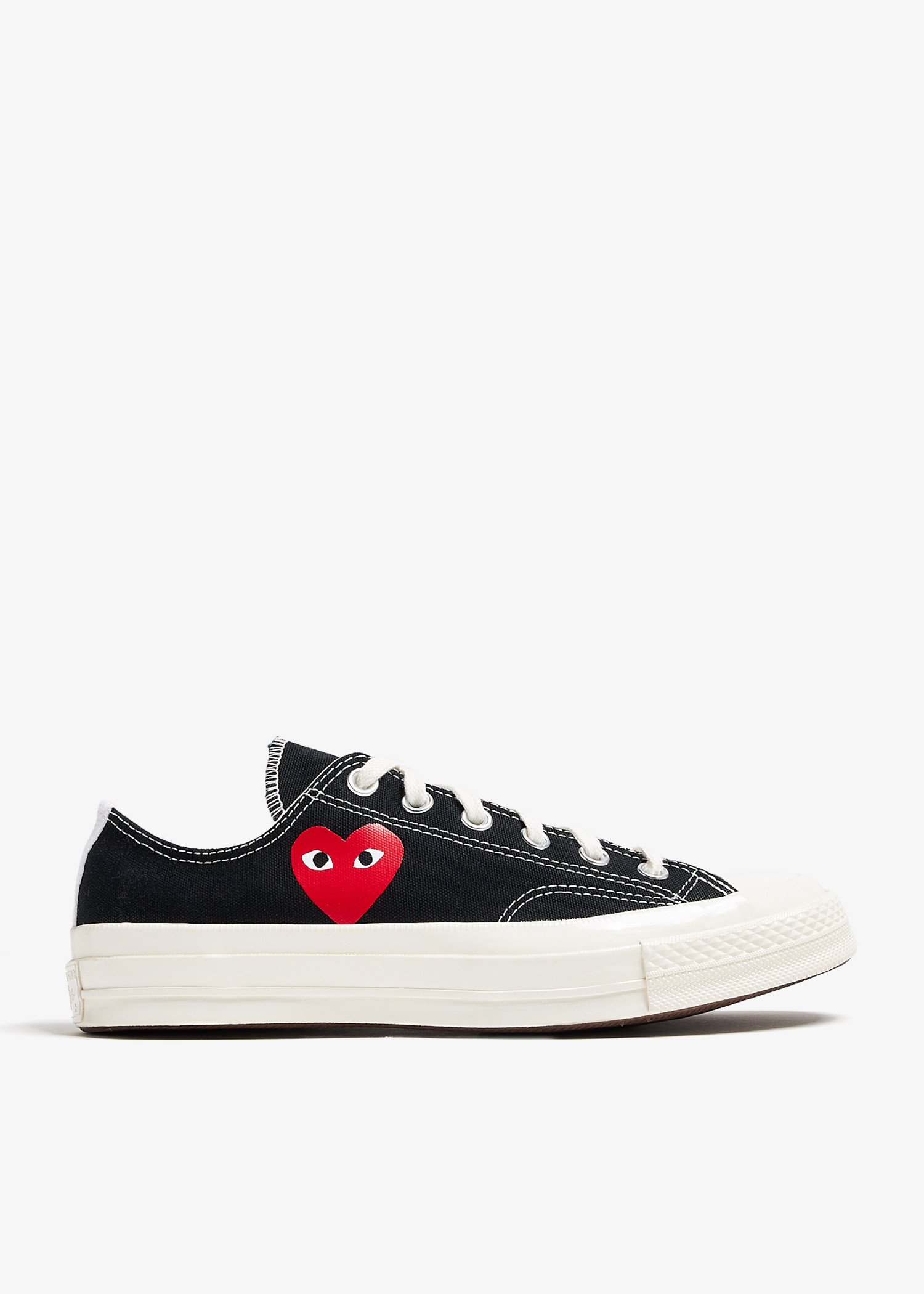 Comme des Garcons PLAY x Converse sneakers for ADULT UNISEX Men Women Black in UAE Level Shoes