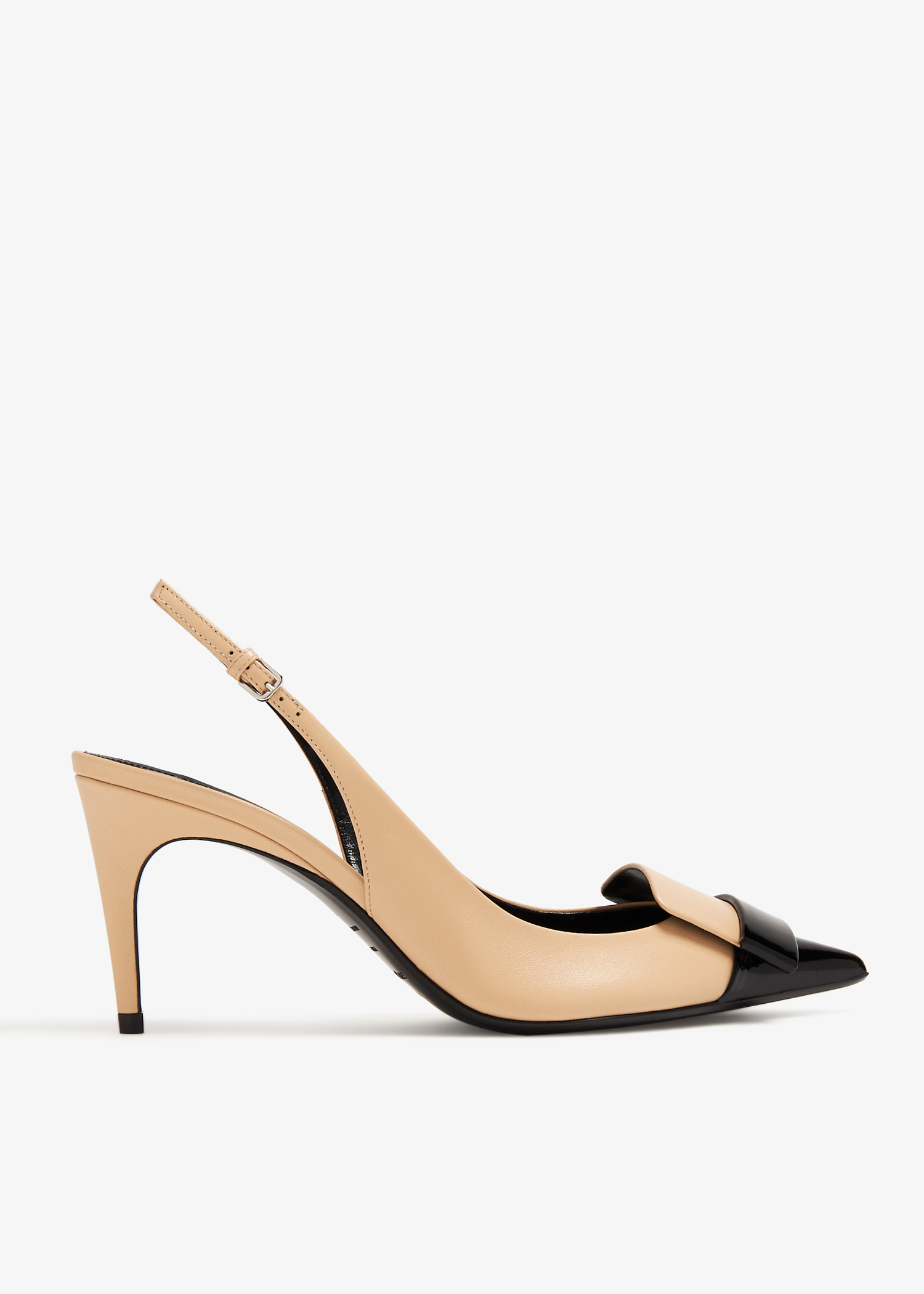 

SR1 slingback pumps, Beige