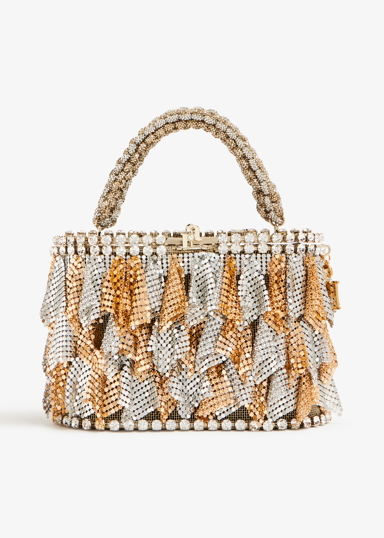 

Holli Lustrini bag, Silver